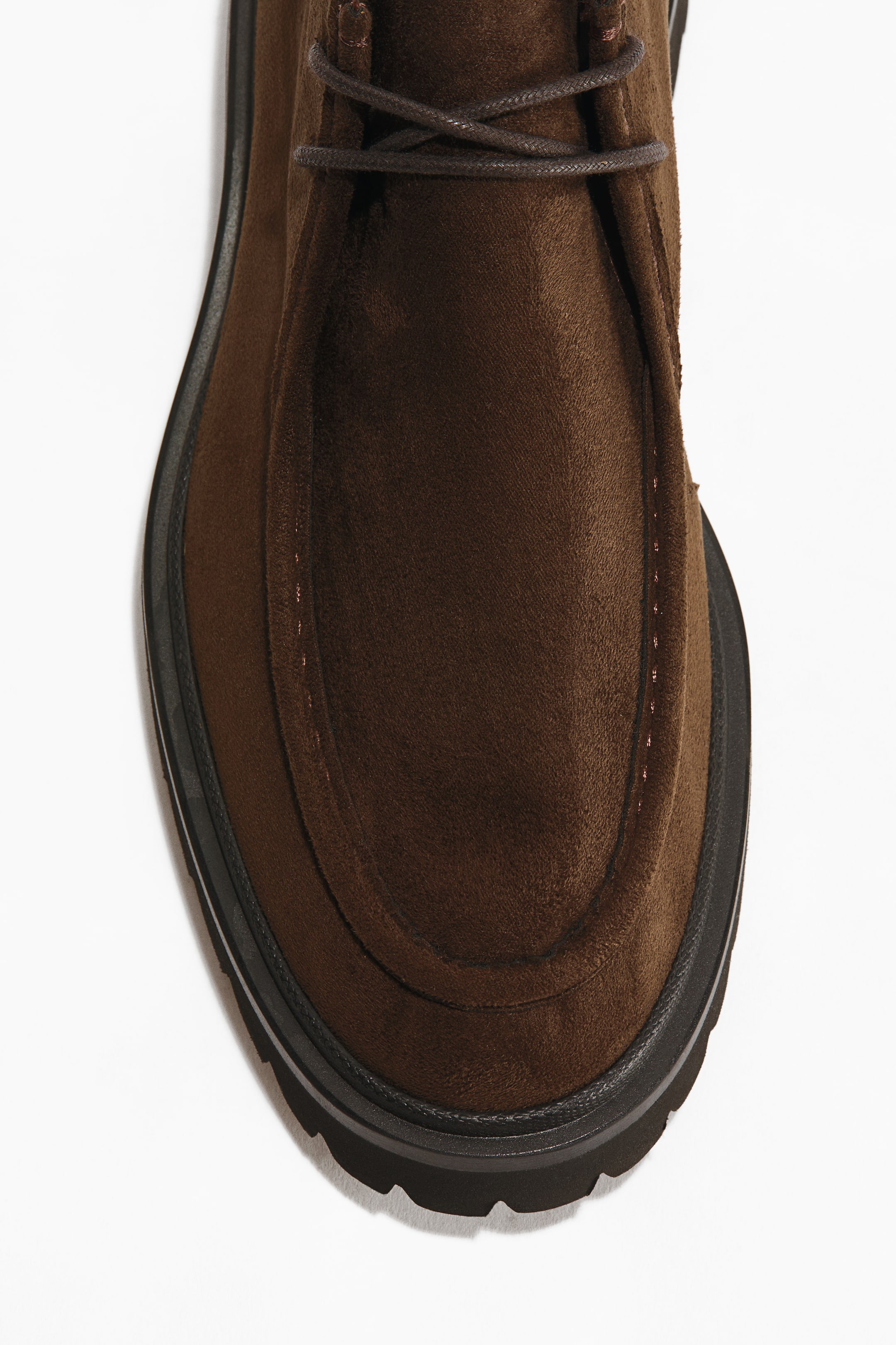 Ampliar la imagen: Botas safari gruesas - Café oscuro - Men | H&M MX 2