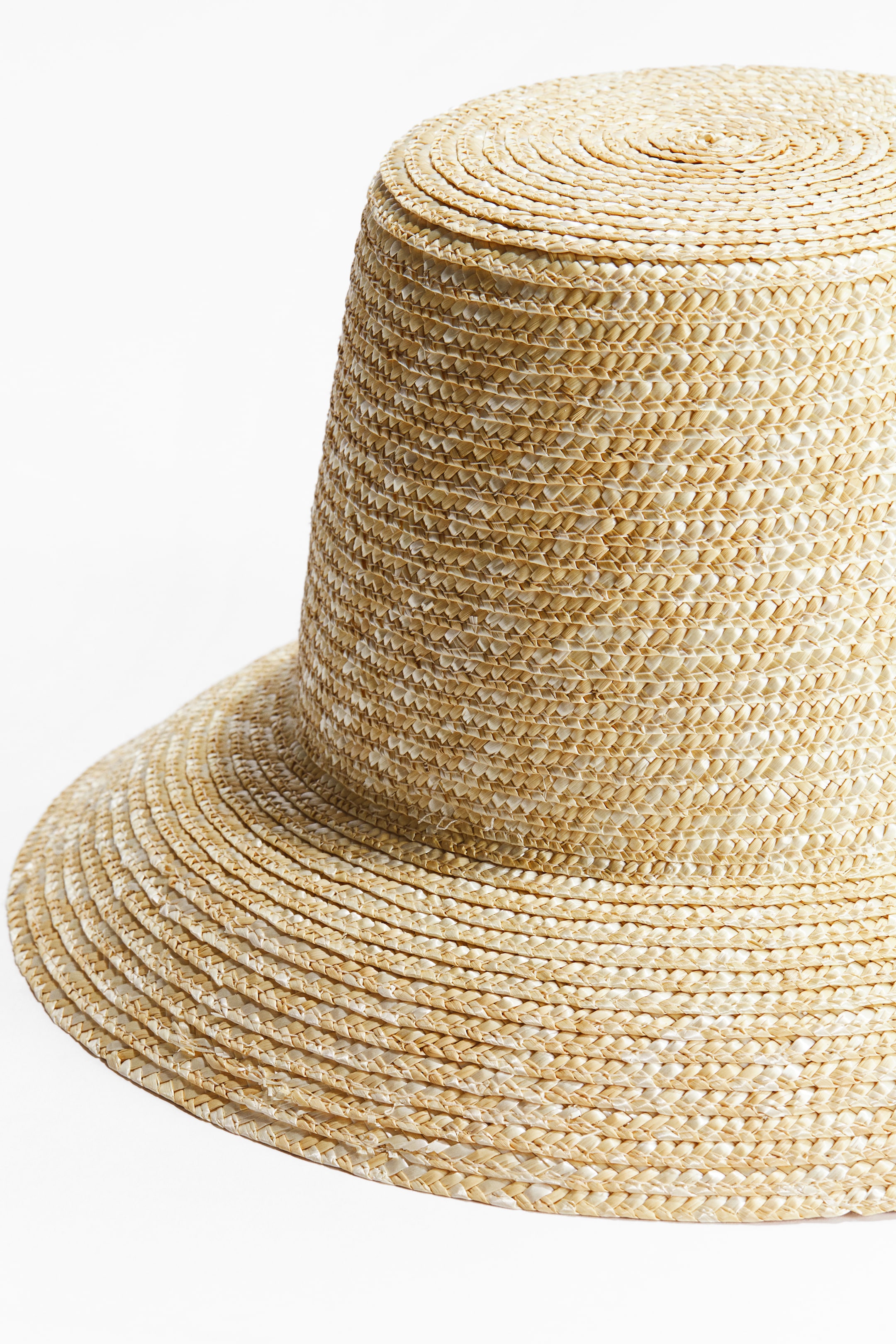 Straw Bucket Hat