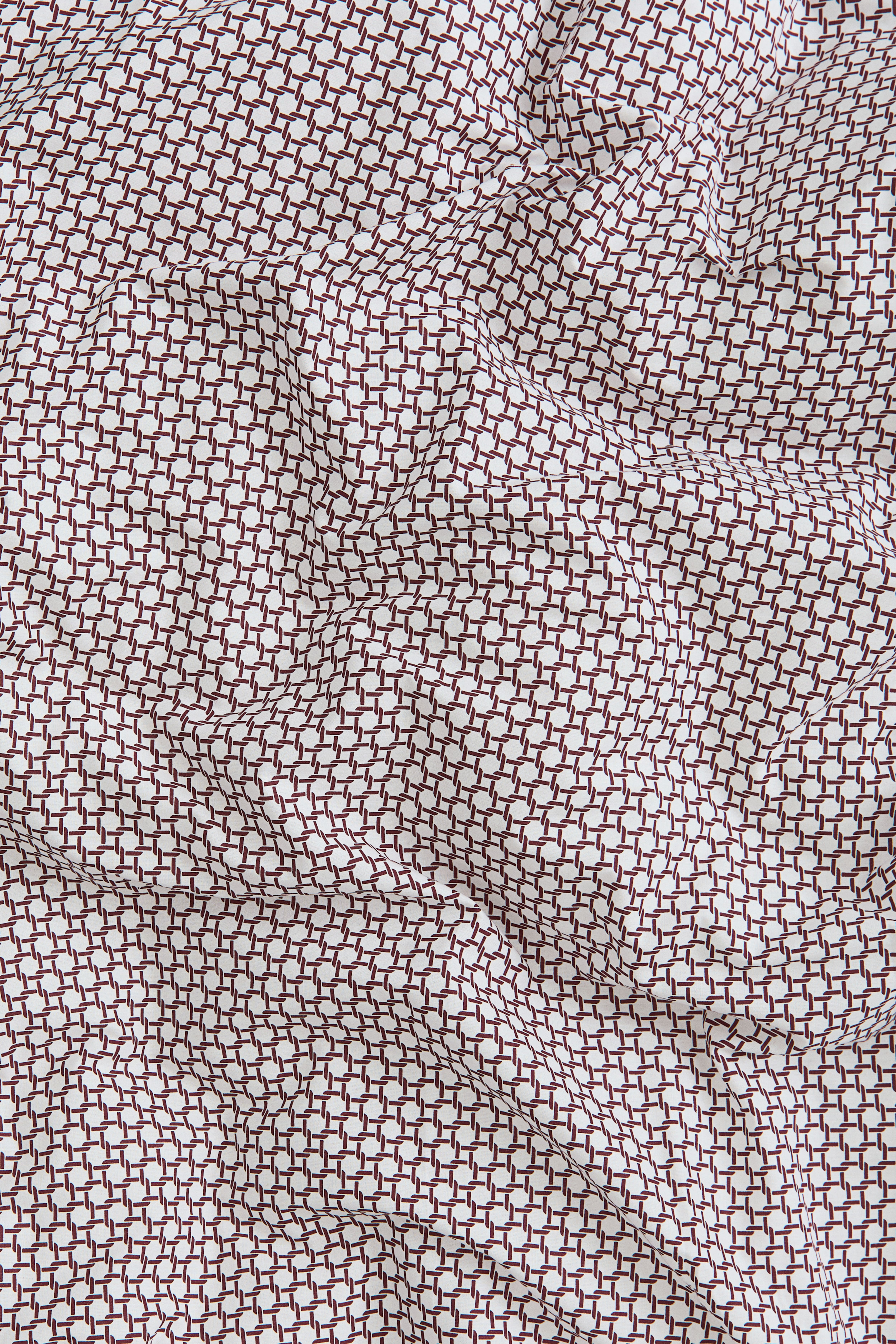 Patterned Cotton King/Queen Duvet Cover Set