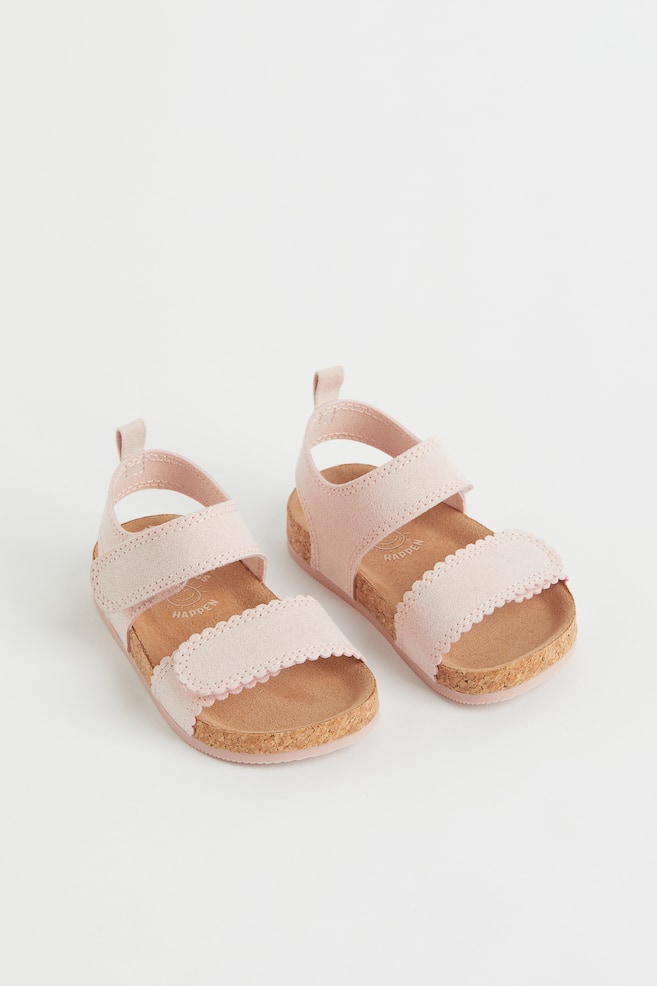 Sandals - Powder pink/Light brown/Cream/Light pink/Block-coloured/dc/dc - 1