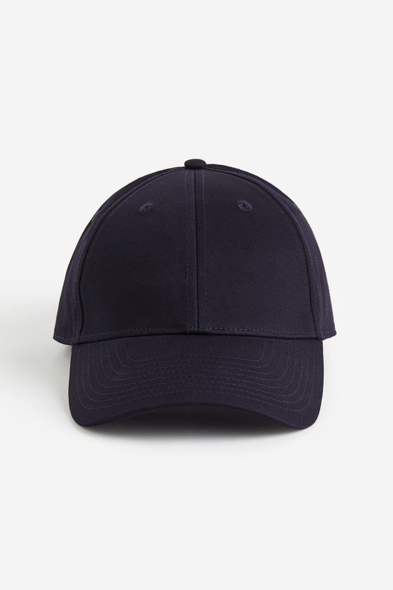 Cotton twill cap - Navy blue - Men | H&M GB