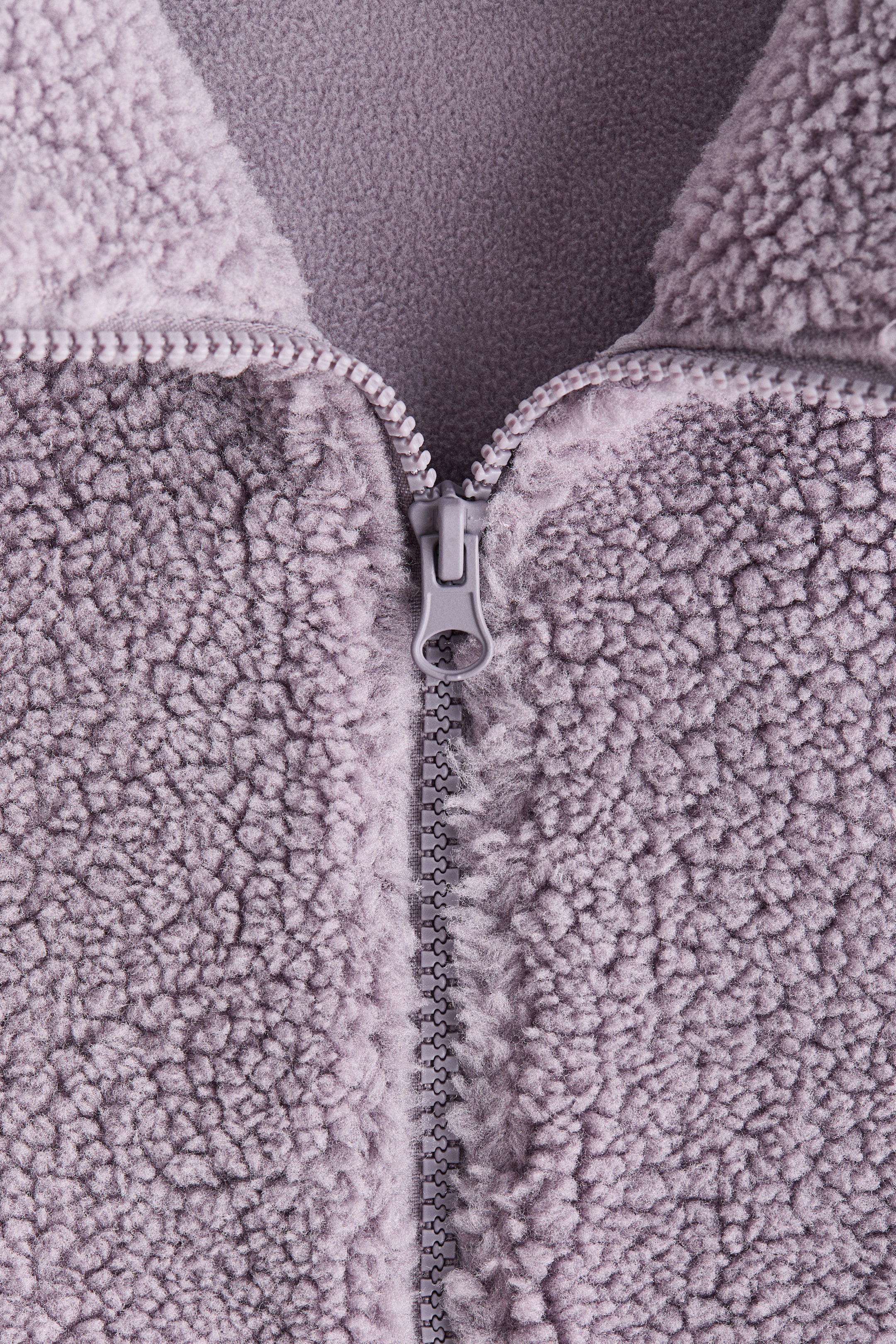 Детские куртки H&M Warm Teddy Fleece Activewear Jacket — фото 7