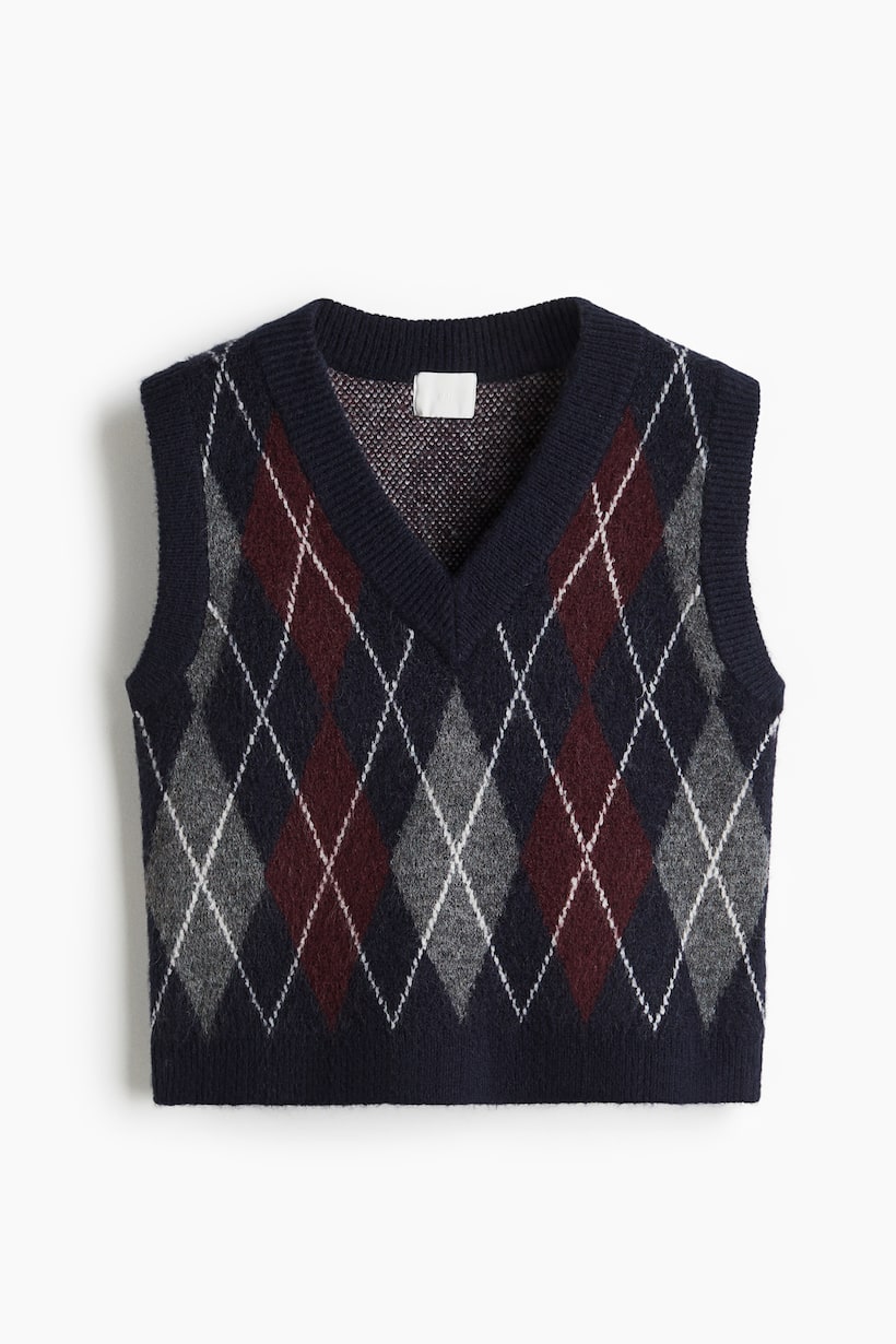 V Ausschnitt Pullunder Damen H Und M Mode H Und M Kaschmir