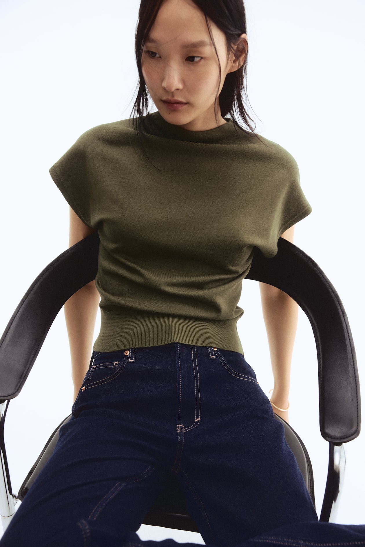 Cap-Sleeved Top - image 5
