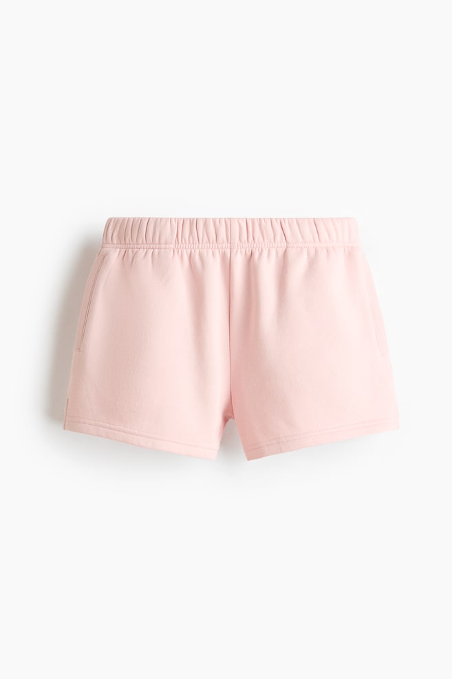 Sweatshorts - Rosa claro/Amarillo claro/Marrón oscuro/Negro/Gris claro jaspeado - 1