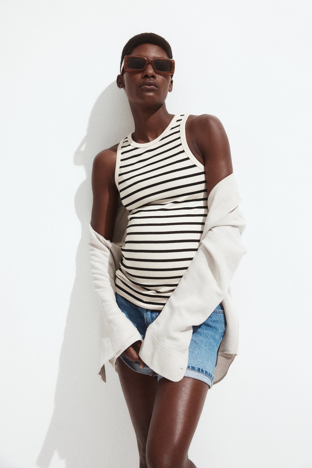 MAMA Ribbed Tank Top