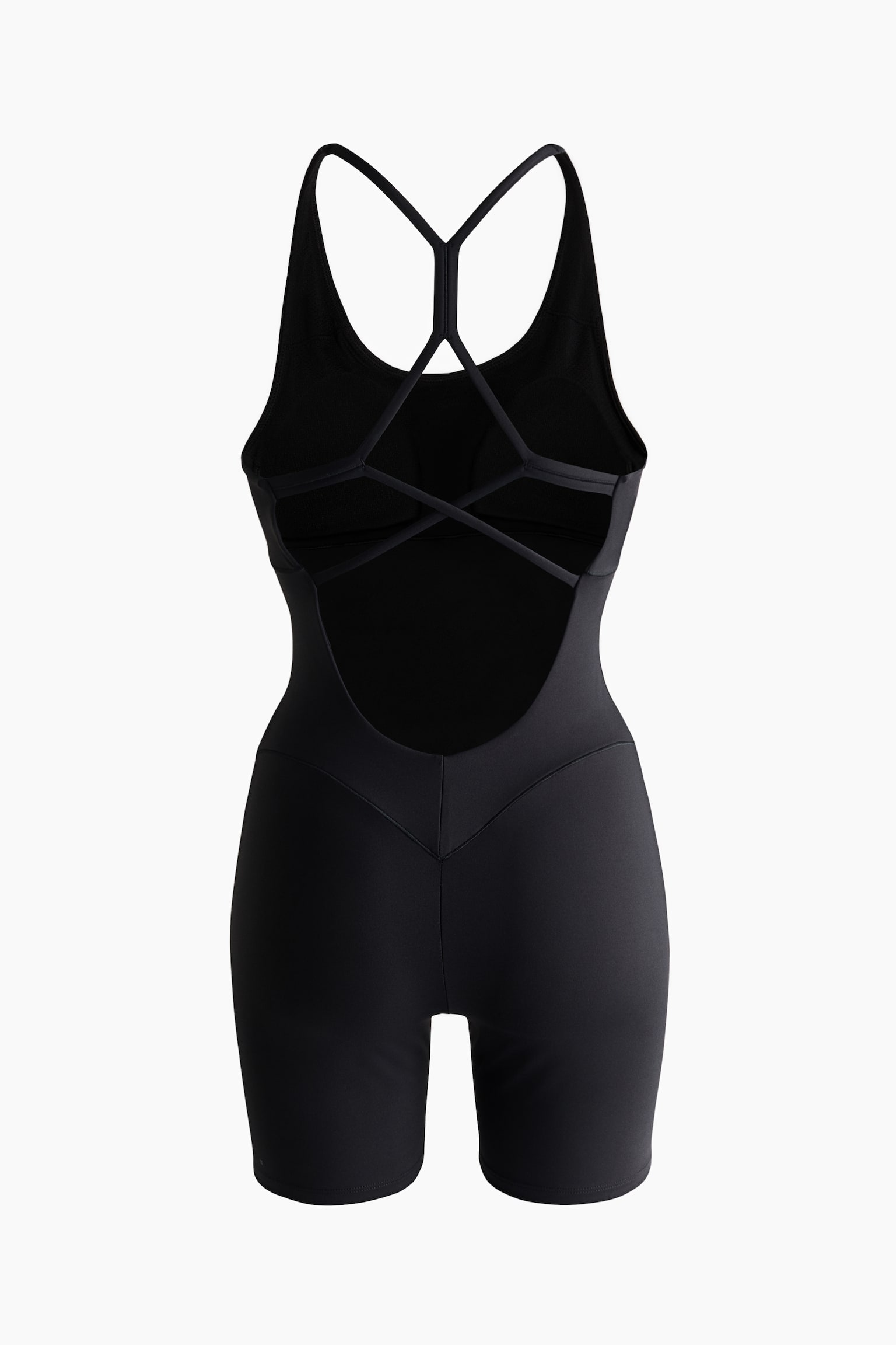 SculptMove™ Sports playsuit - Černá/Tmavě fuchsiová - 8