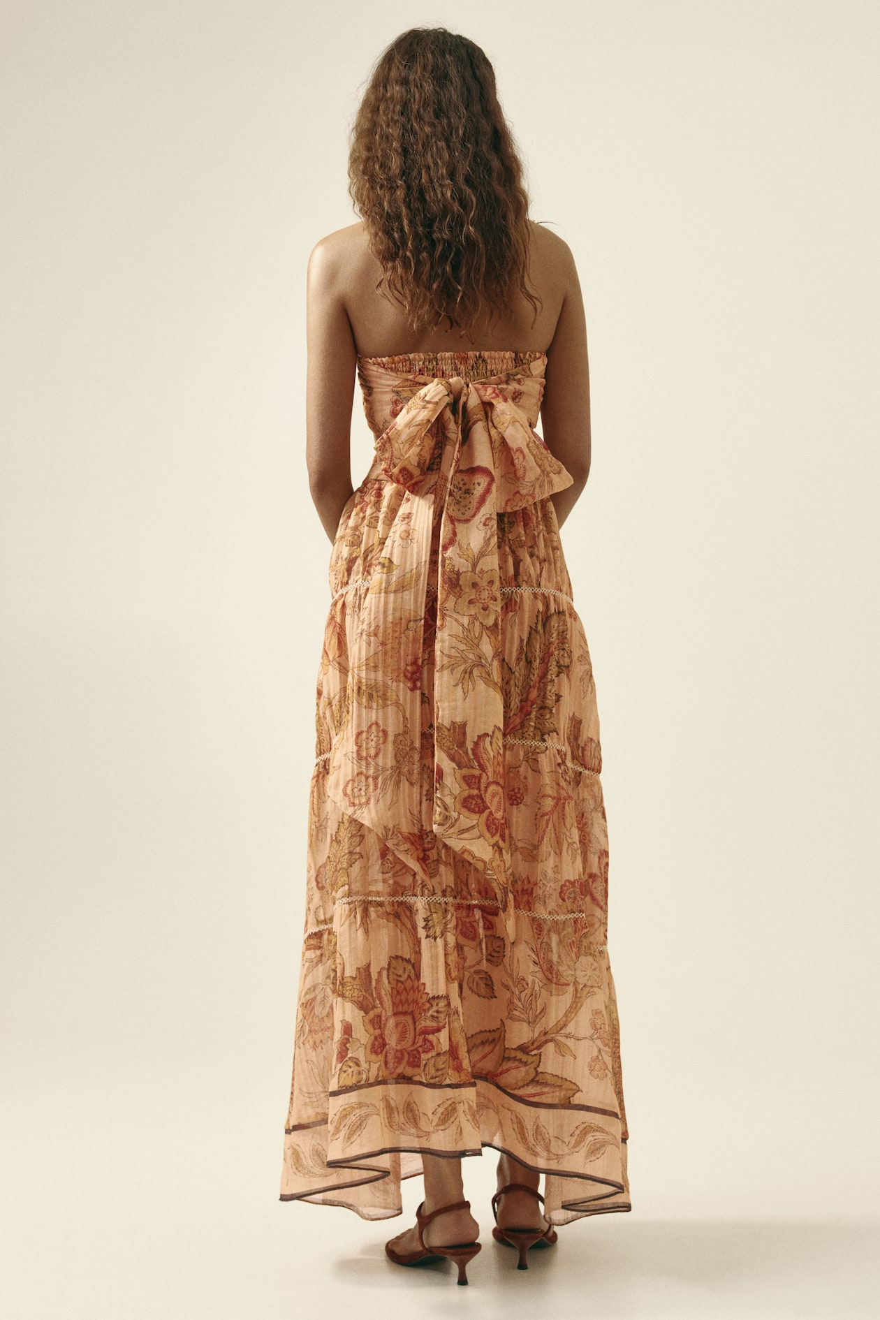 Tiered Bandeau Dress - image 2