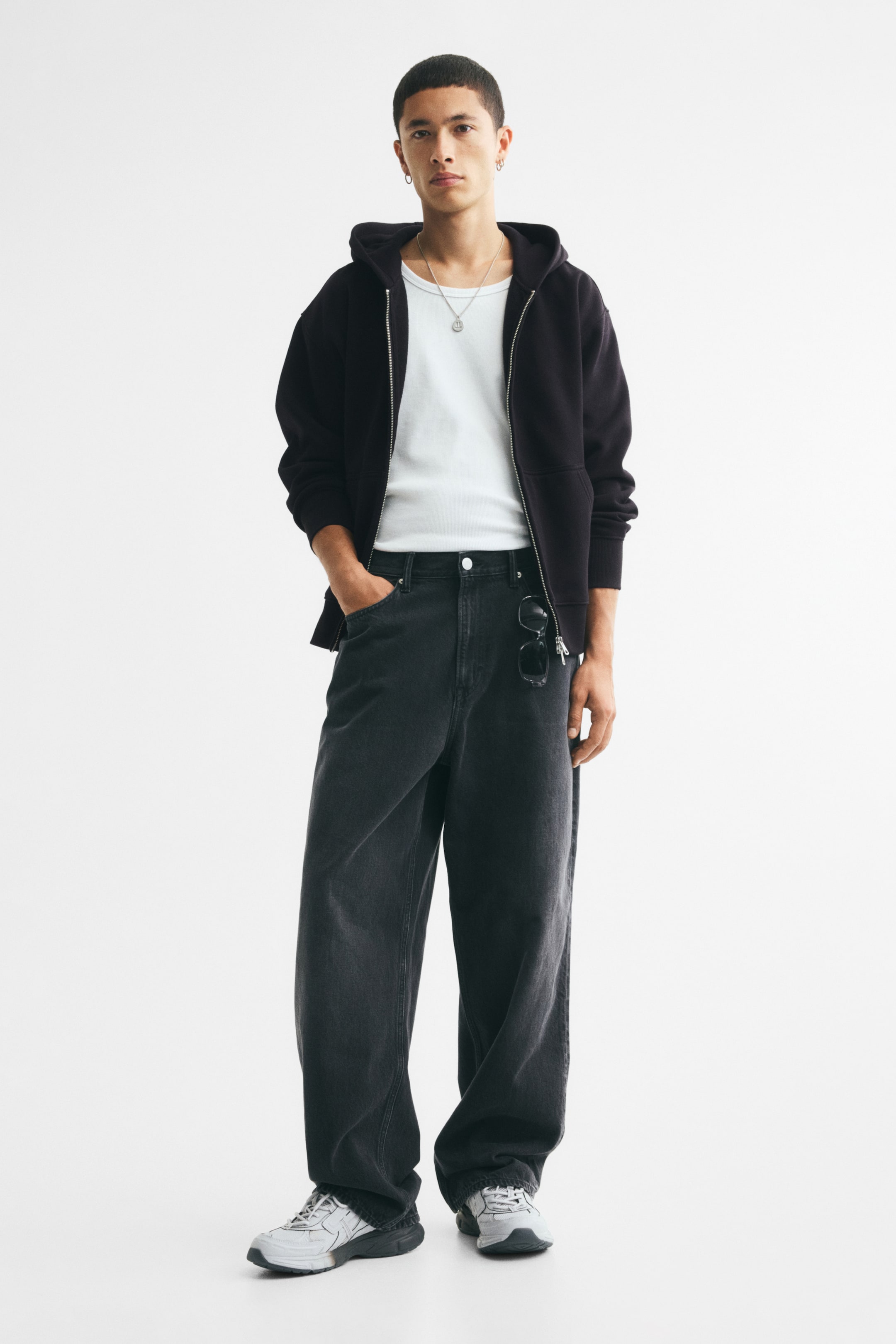 Relaxed-Fit Hooded Jacket