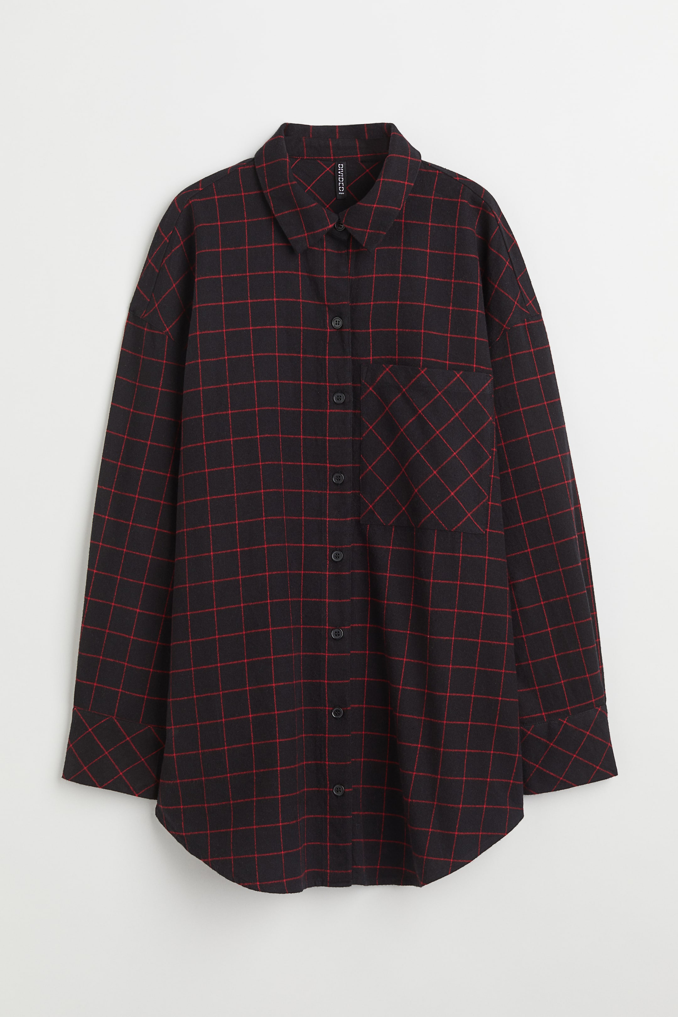 Oversized Flannel Shirt