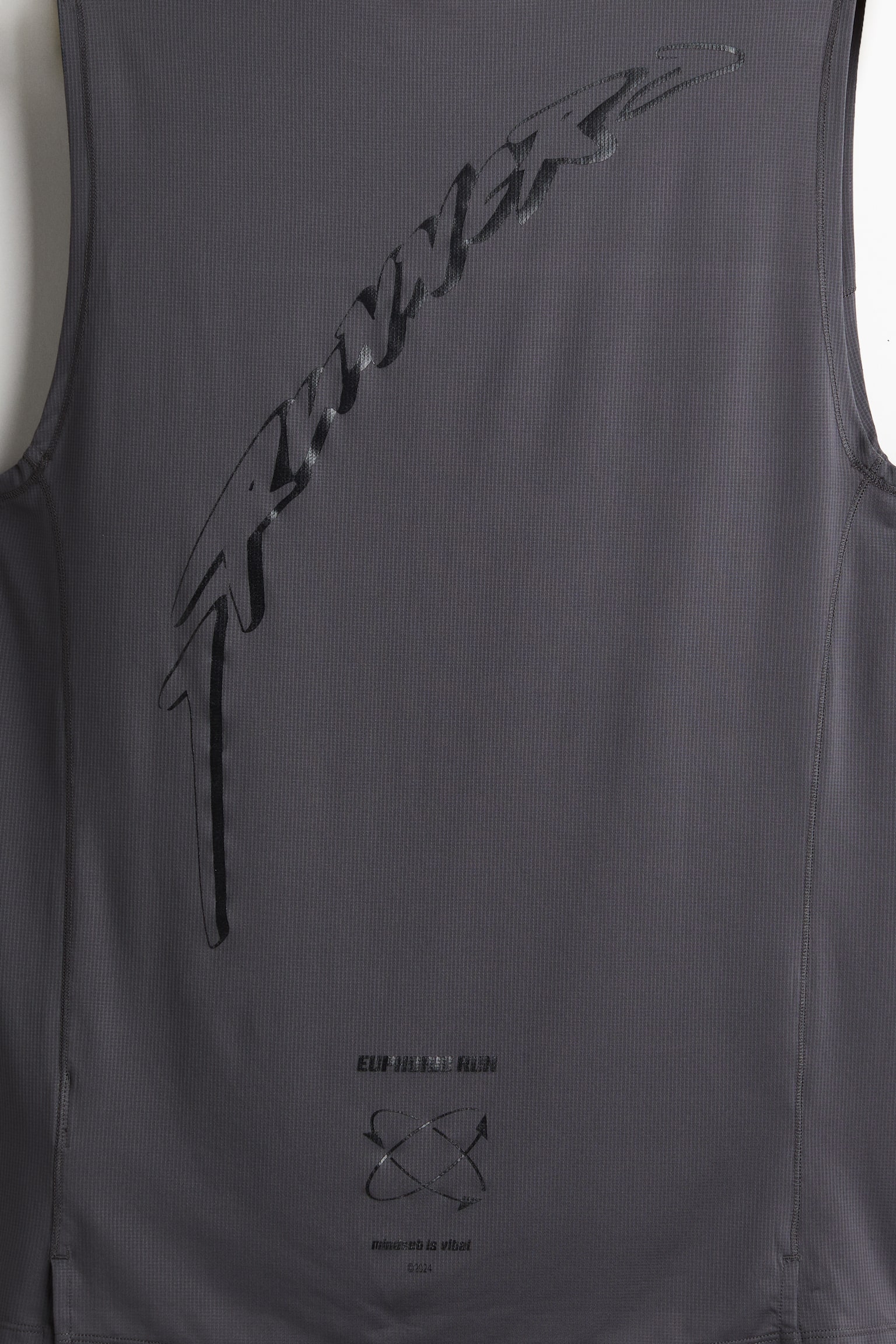 Regular Fit Running Tank In DryMove™ - Dark grey/Runner/Black/Tie dye/Black/Euphoric Run - 7