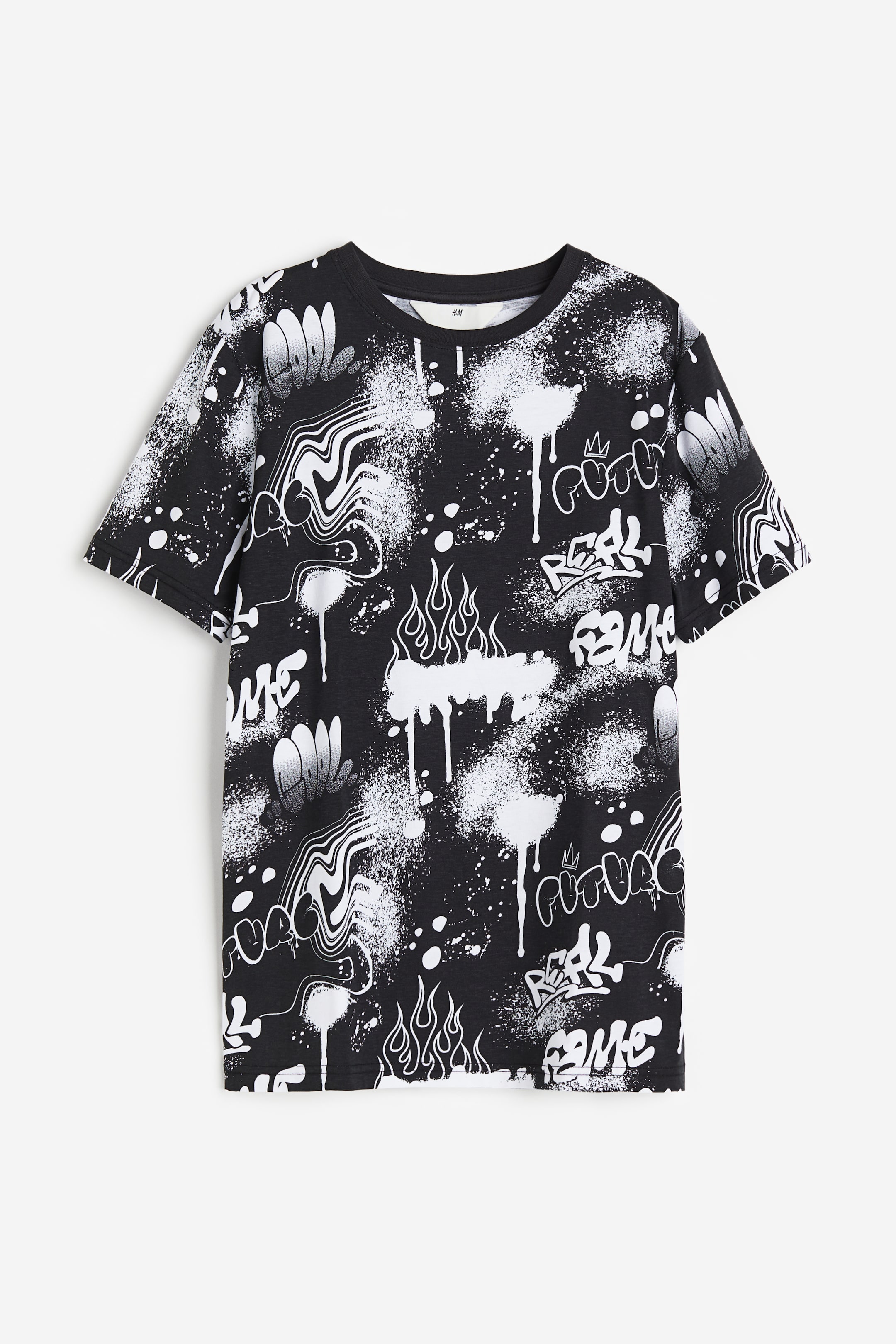 Printed Cotton T-shirt