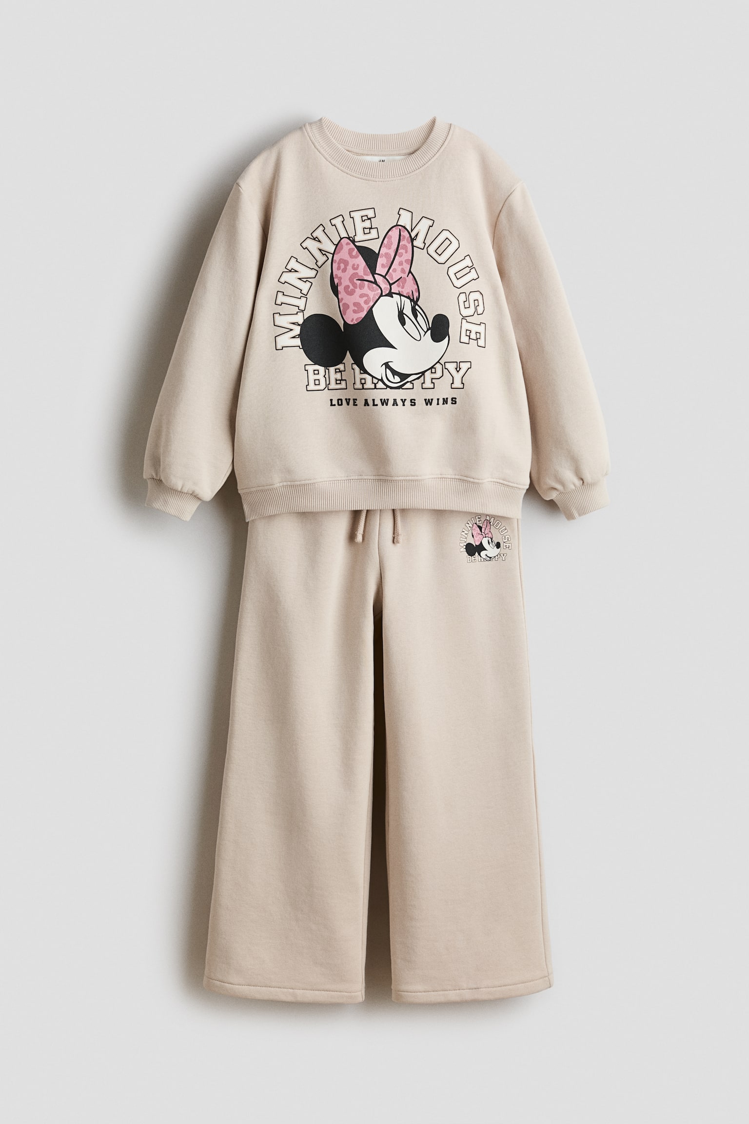 2-teiliges Sweatshirt-Set mit Print - Light beige/Minnie Mouse/Hellblau/Hello Kitty/Marineblau/Hello Kitty