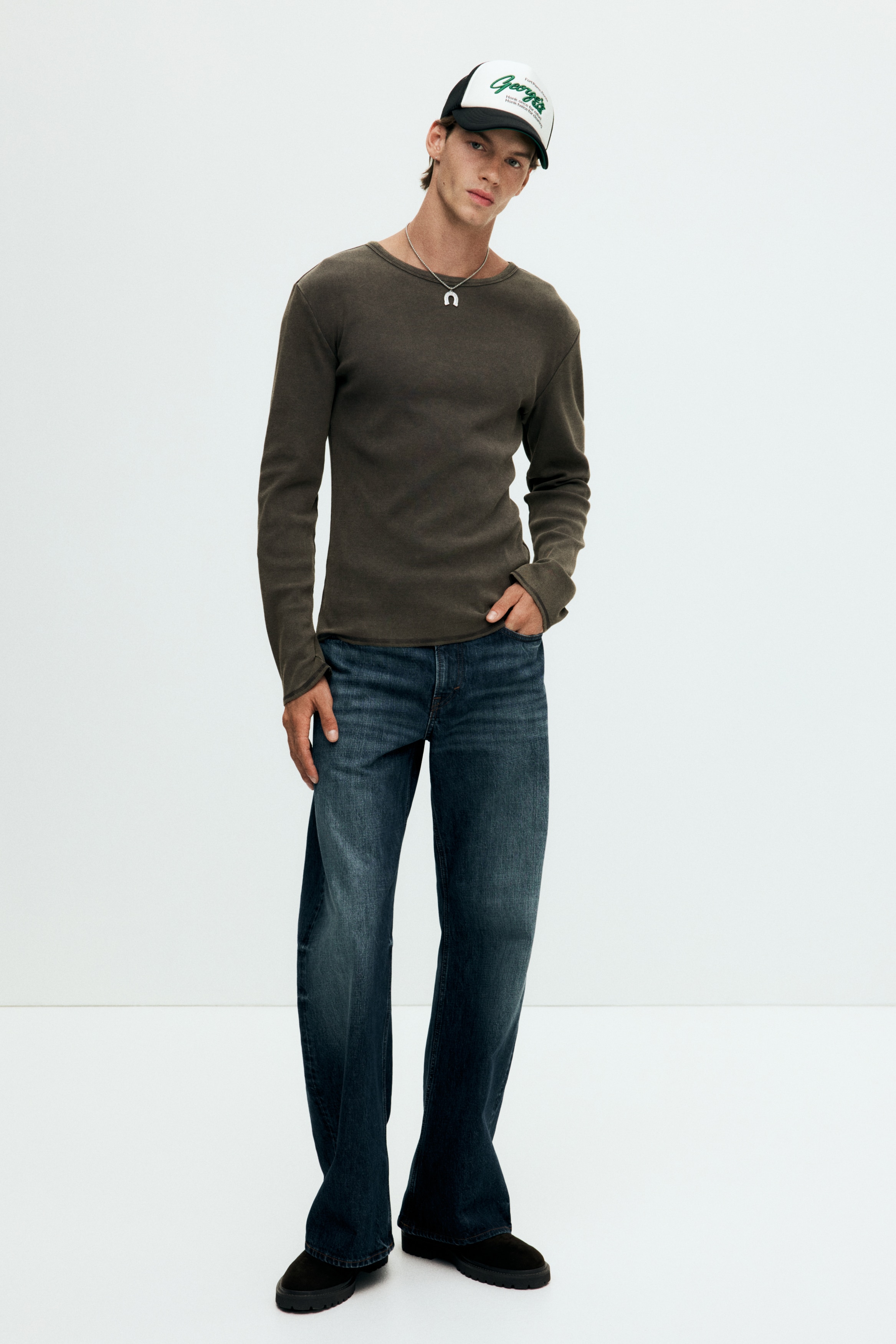 Slim Fit ribbed top