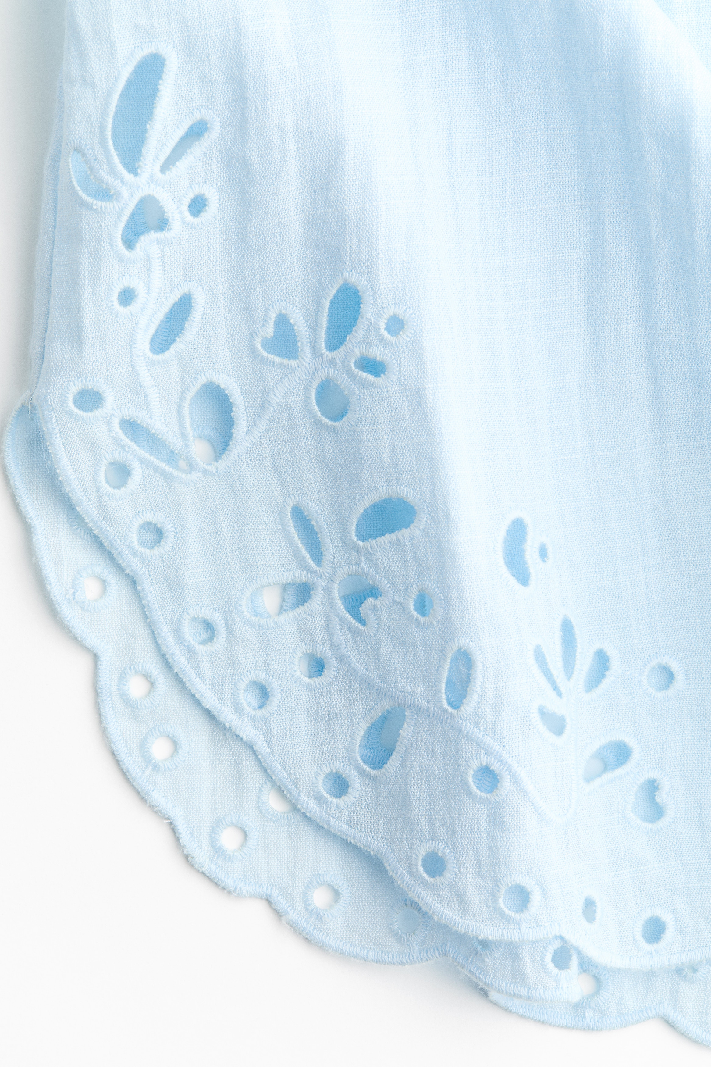 Beach Shirt with Eyelet Embroidery by H&M