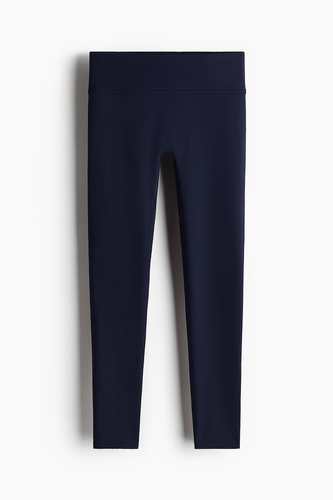 Sports Leggings with SoftMove™ - Navy blue/Black - 1