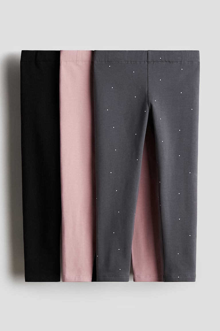 Legging Court Imprimé Palmiers H&M SPORT - Taille 12-14 Fille - Multicolore