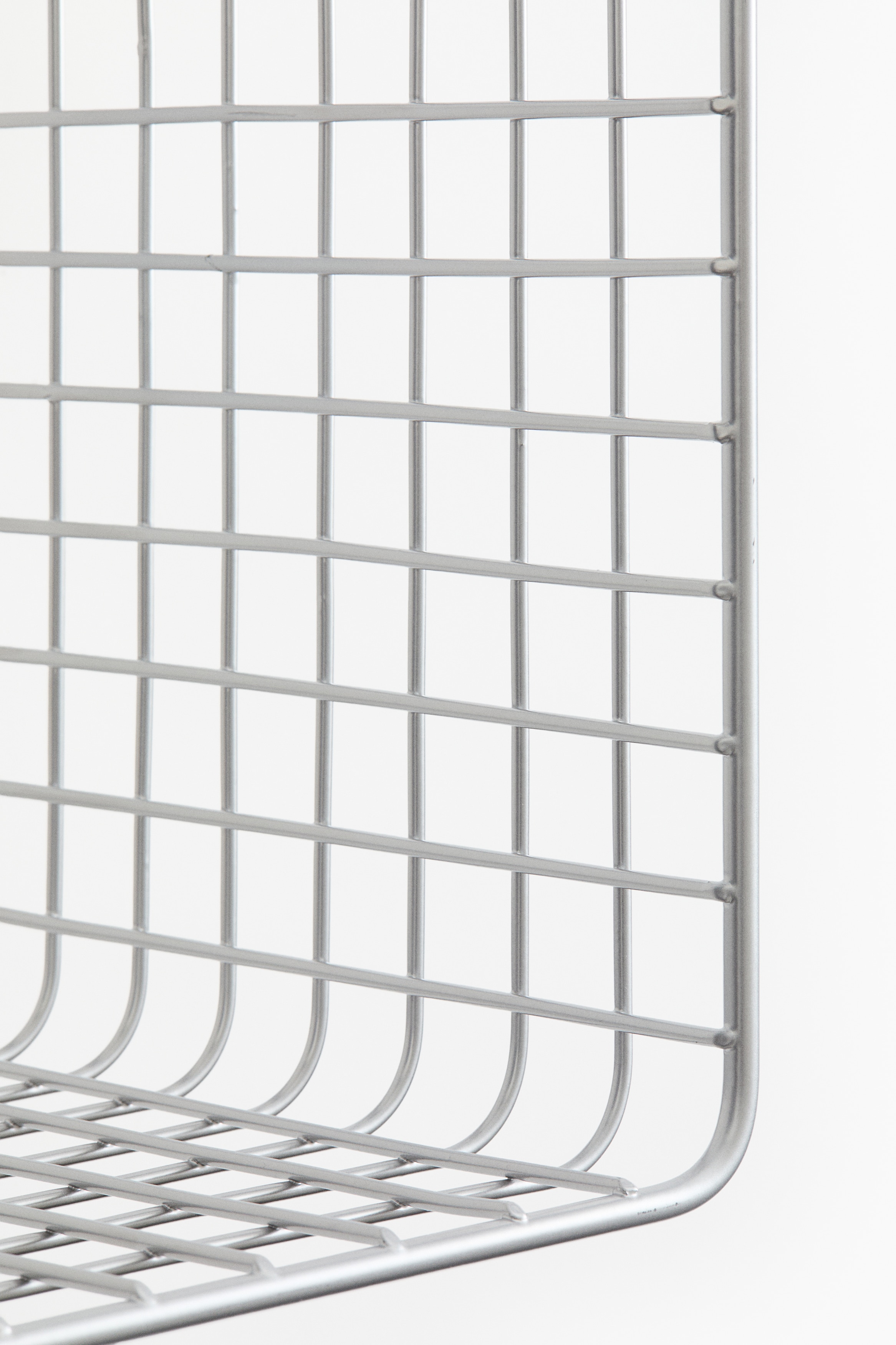 Silver-coloured Metal wire wall shelf at H&M Home | H&M GB