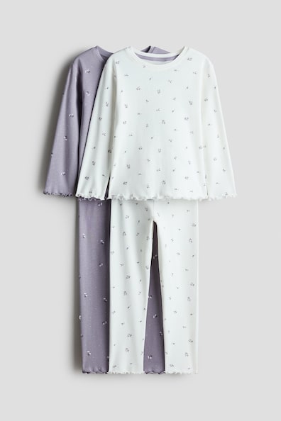 パターンコットンパジャマ 2組セット
