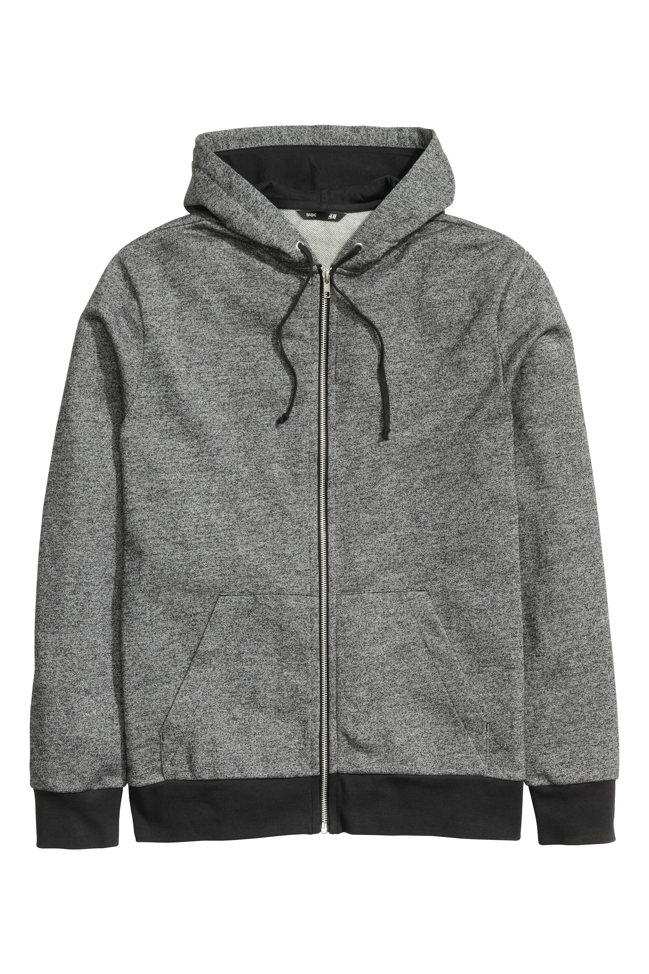View larger image: Veste à capuchon - Grey marl - Men | H&M CA 1