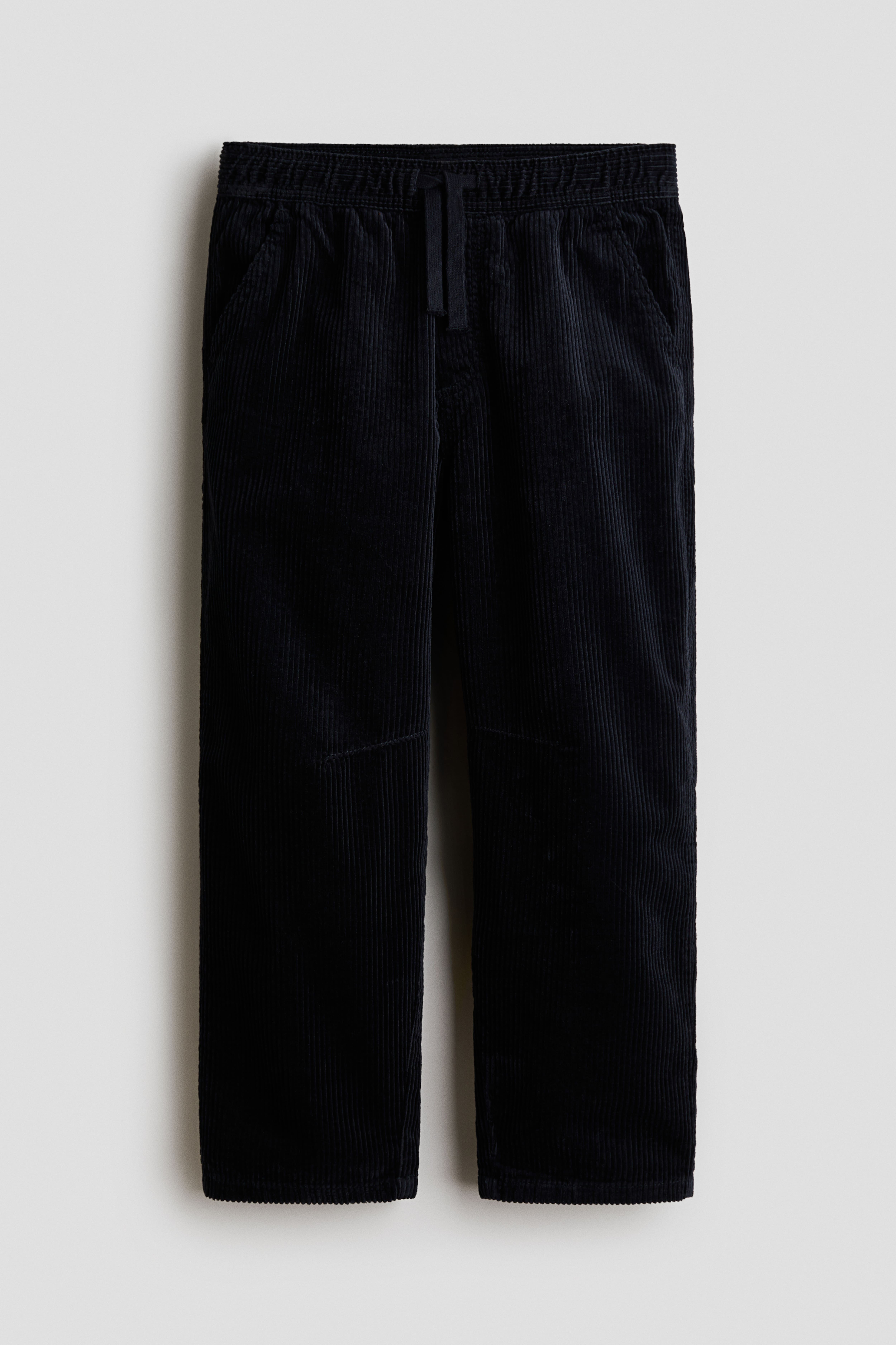Barrel-Leg Corduroy Joggers
