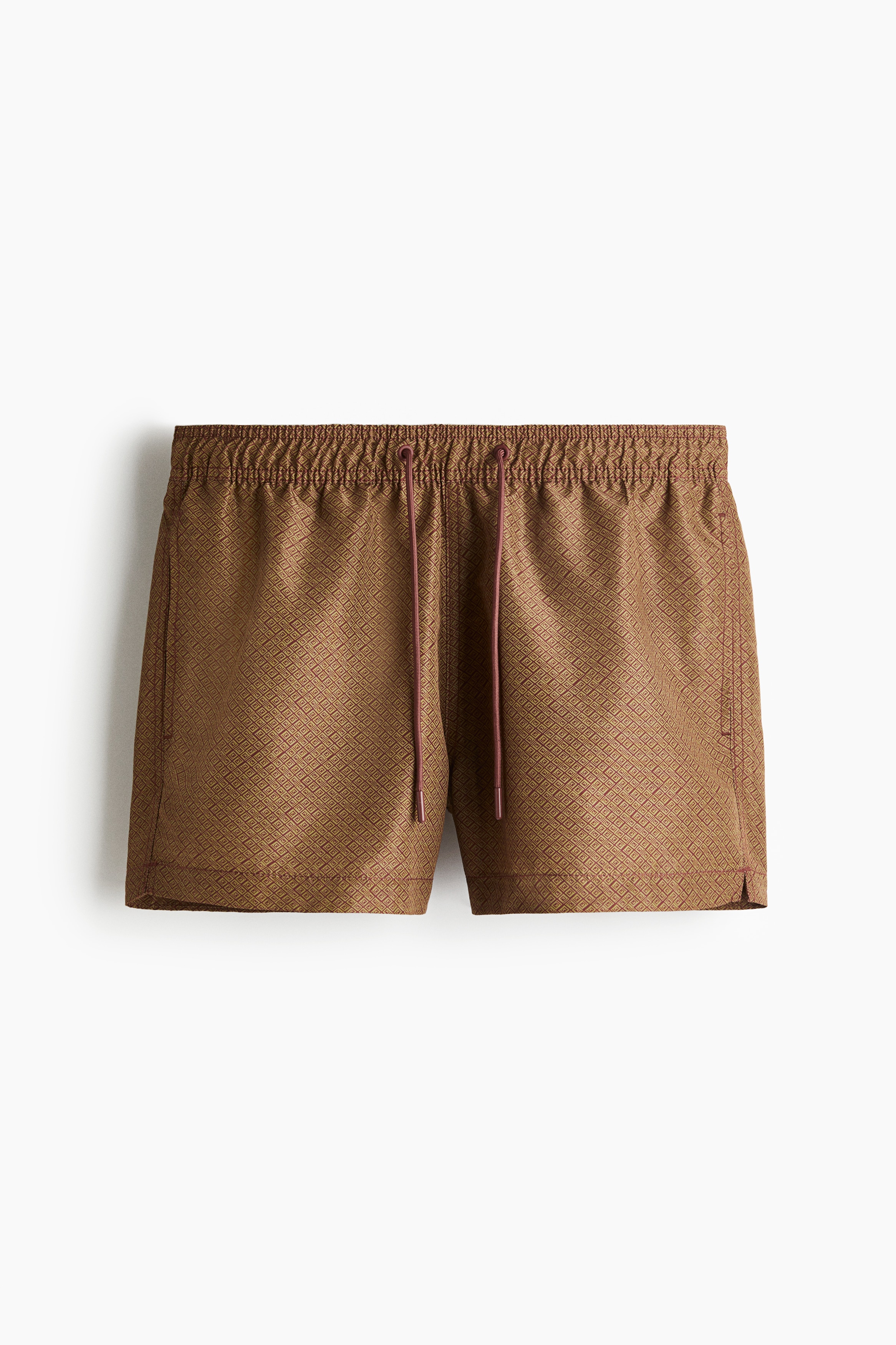 Patterned Swim Shorts - Beige/patterned/Dark green/patterned/Light green/patterned