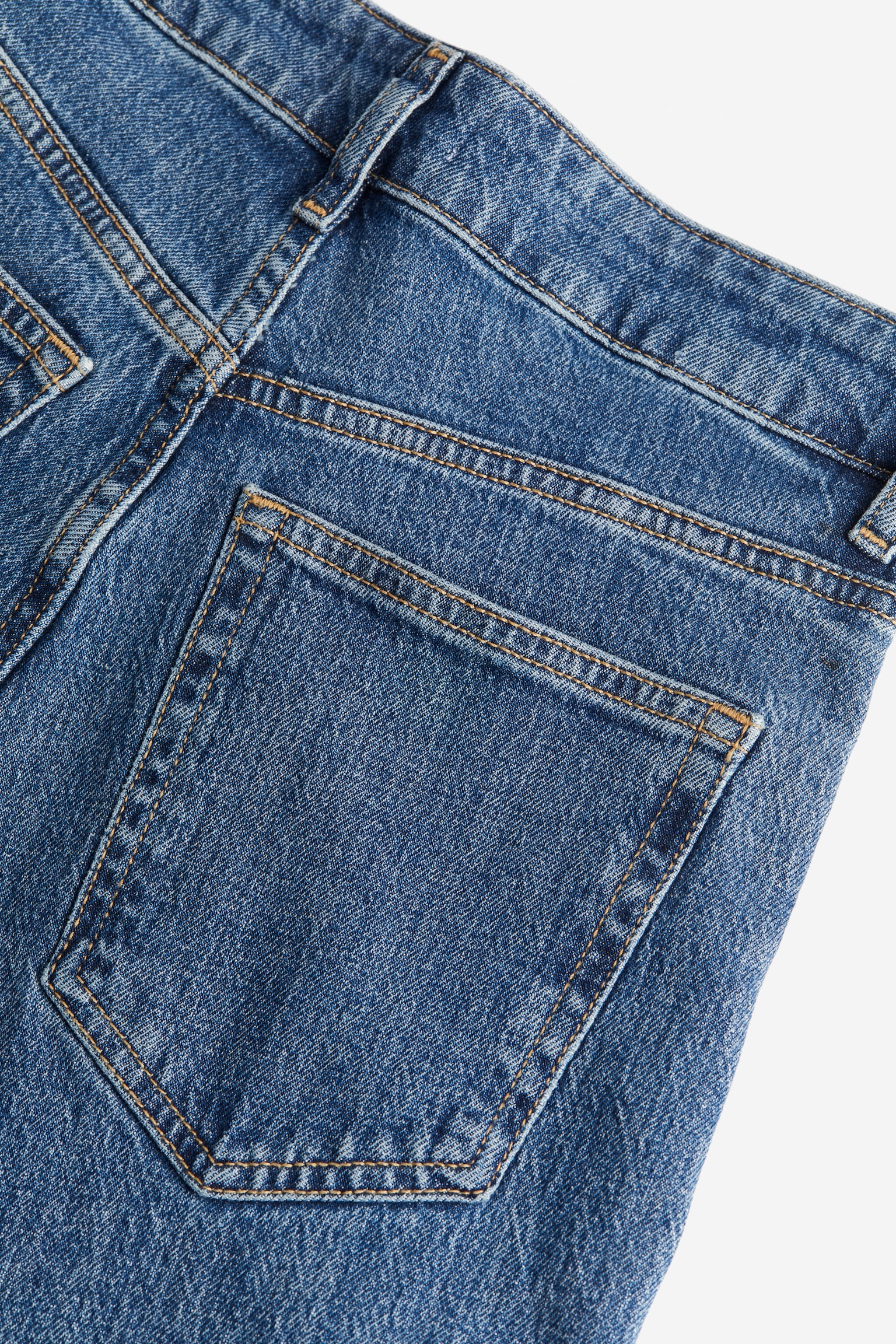 Wide High Jeans - Denim blue/Light pink/Light denim blue/Denim blue/Denim blue/Light denim blue/White/Cream/Light denim blue/Light denim blue/Denim blue/Light denim blue/Denim blue/Light denim blue - 2