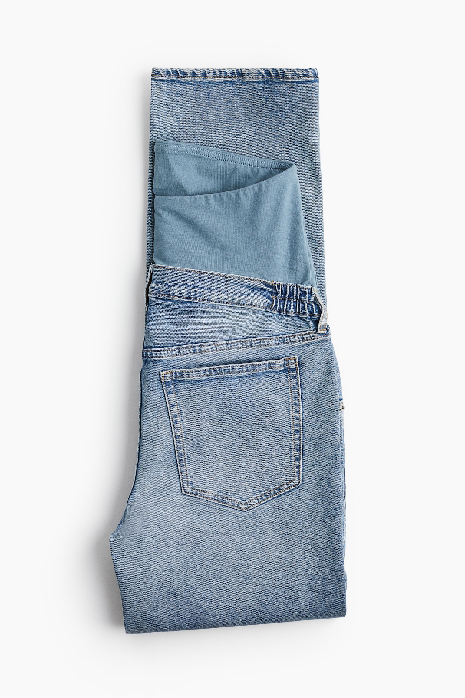 MAMA Straight High Jeans - Light denim blue - 5