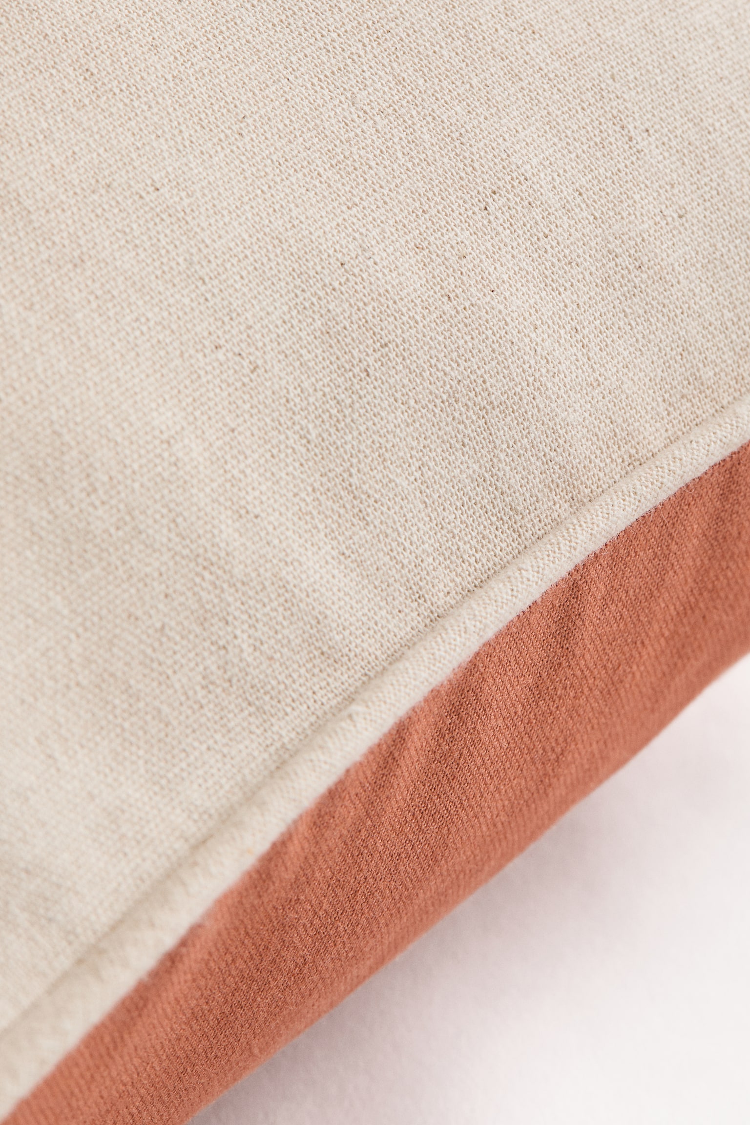 Canvas cushion cover - Dark dusty pink/Light khaki green/Yellow/Blue/Light beige/Pink/Beige - 3