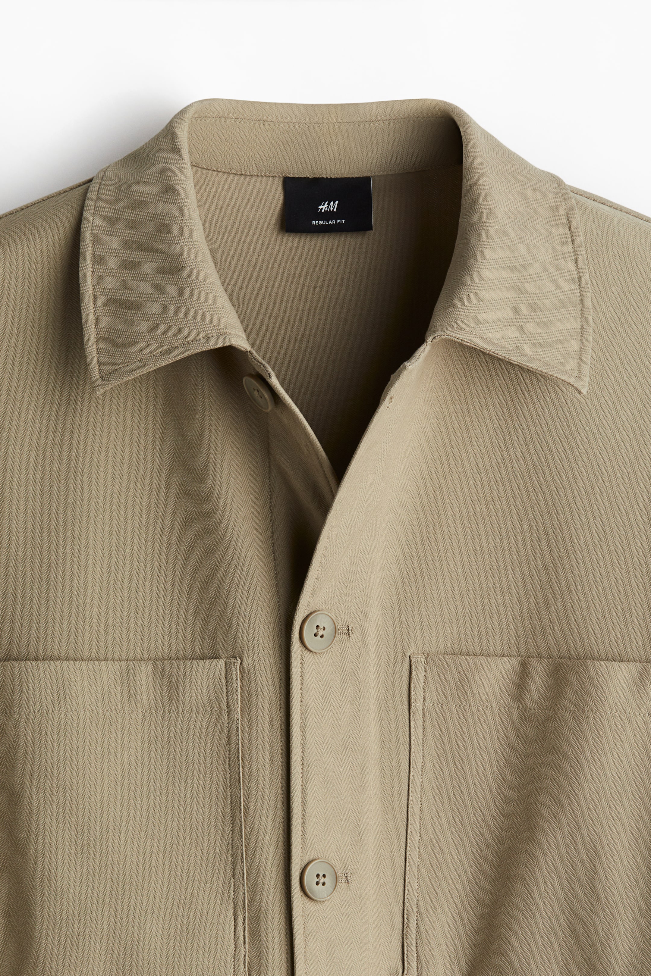 Regular Fit Twill overshirt