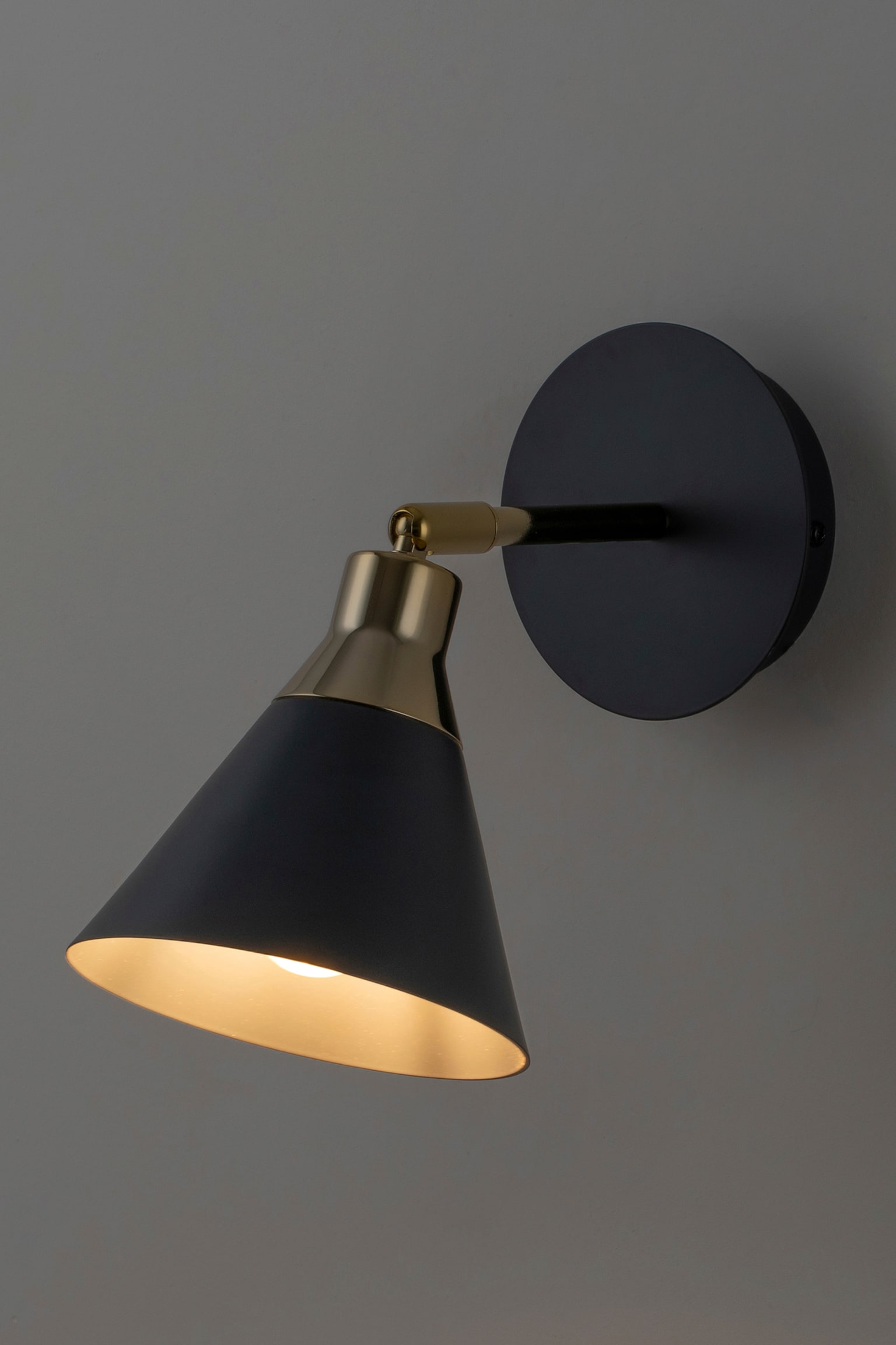 Cone Wall Light - Dark Grey - 6