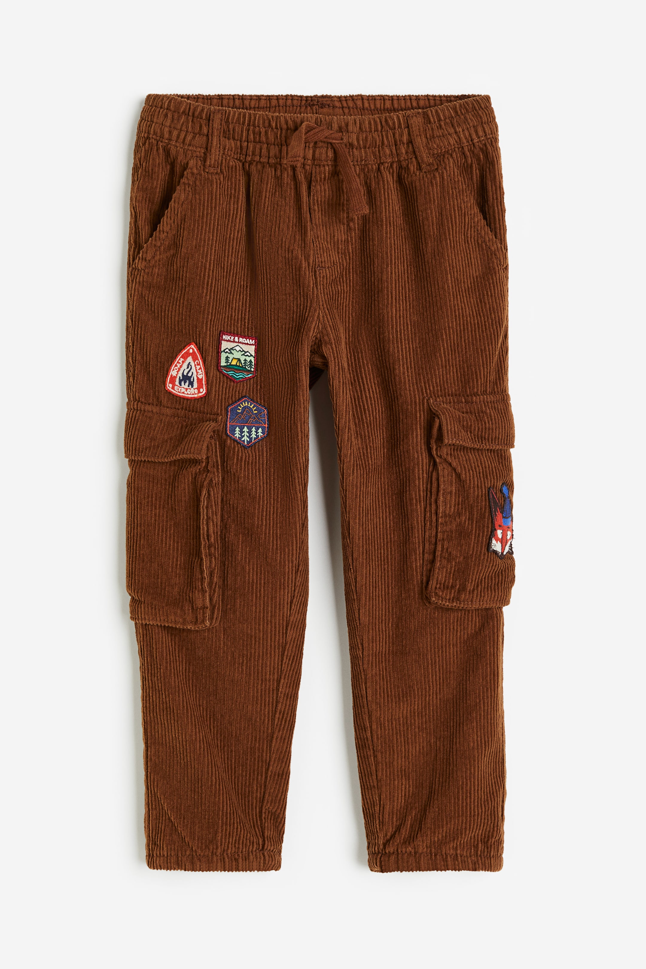 Lined Cargo Corduroy Joggers