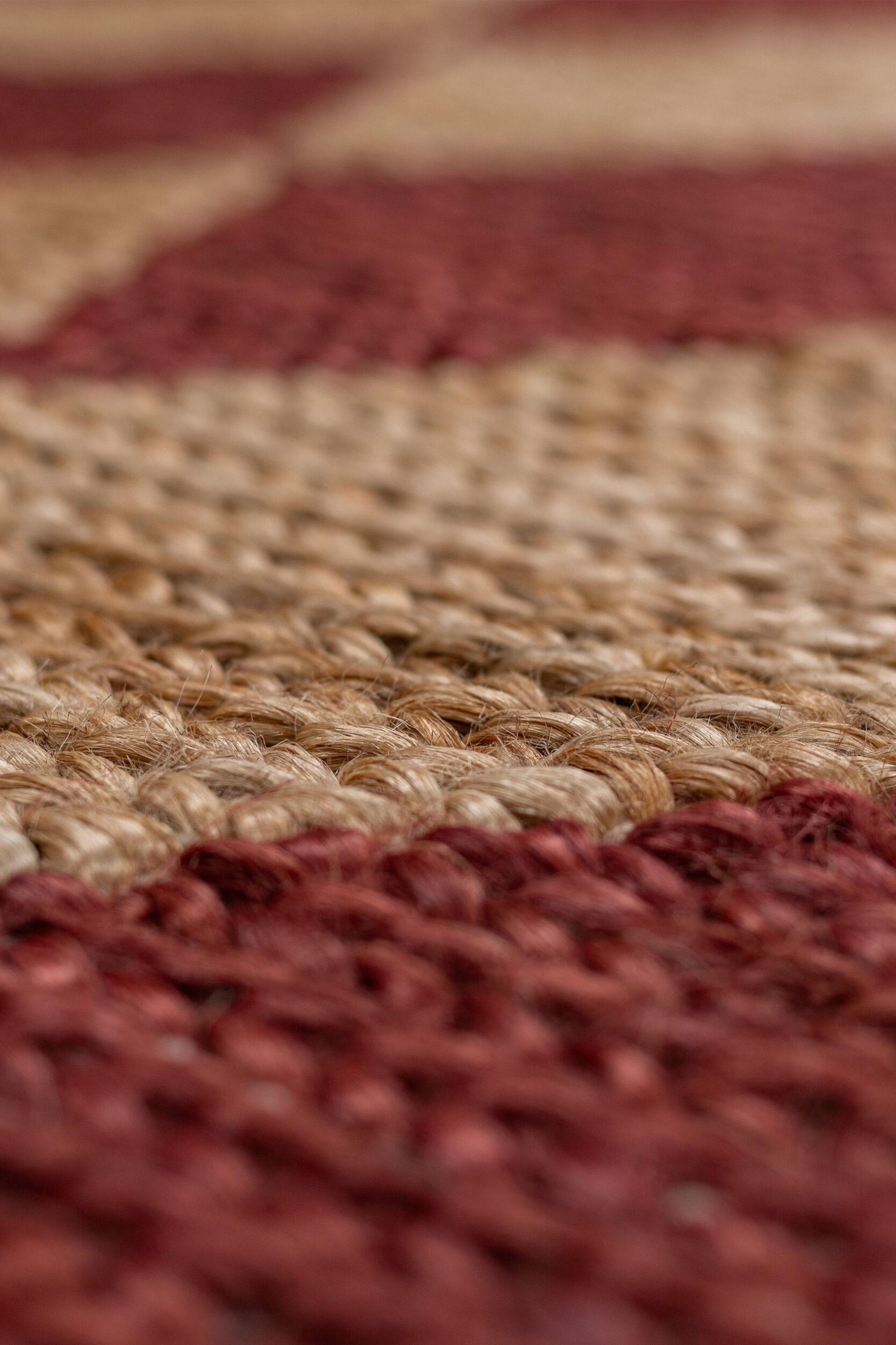 Visualizza immagine più grande: Tappeto Effie Diamond In Iuta A Grana Grossa - Terracotta - Flair Rugs - HOME | H&M IT 5