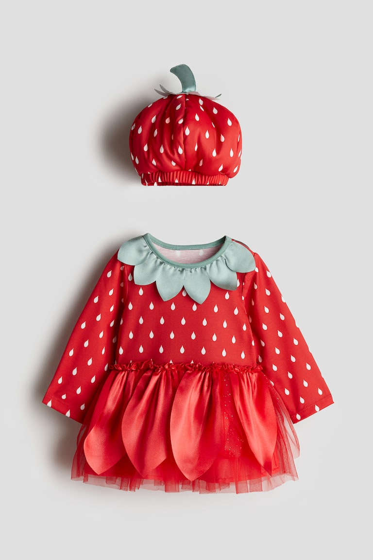 Vestito Fragolina Vestito Da Fragola Neonata Bambino Vestito