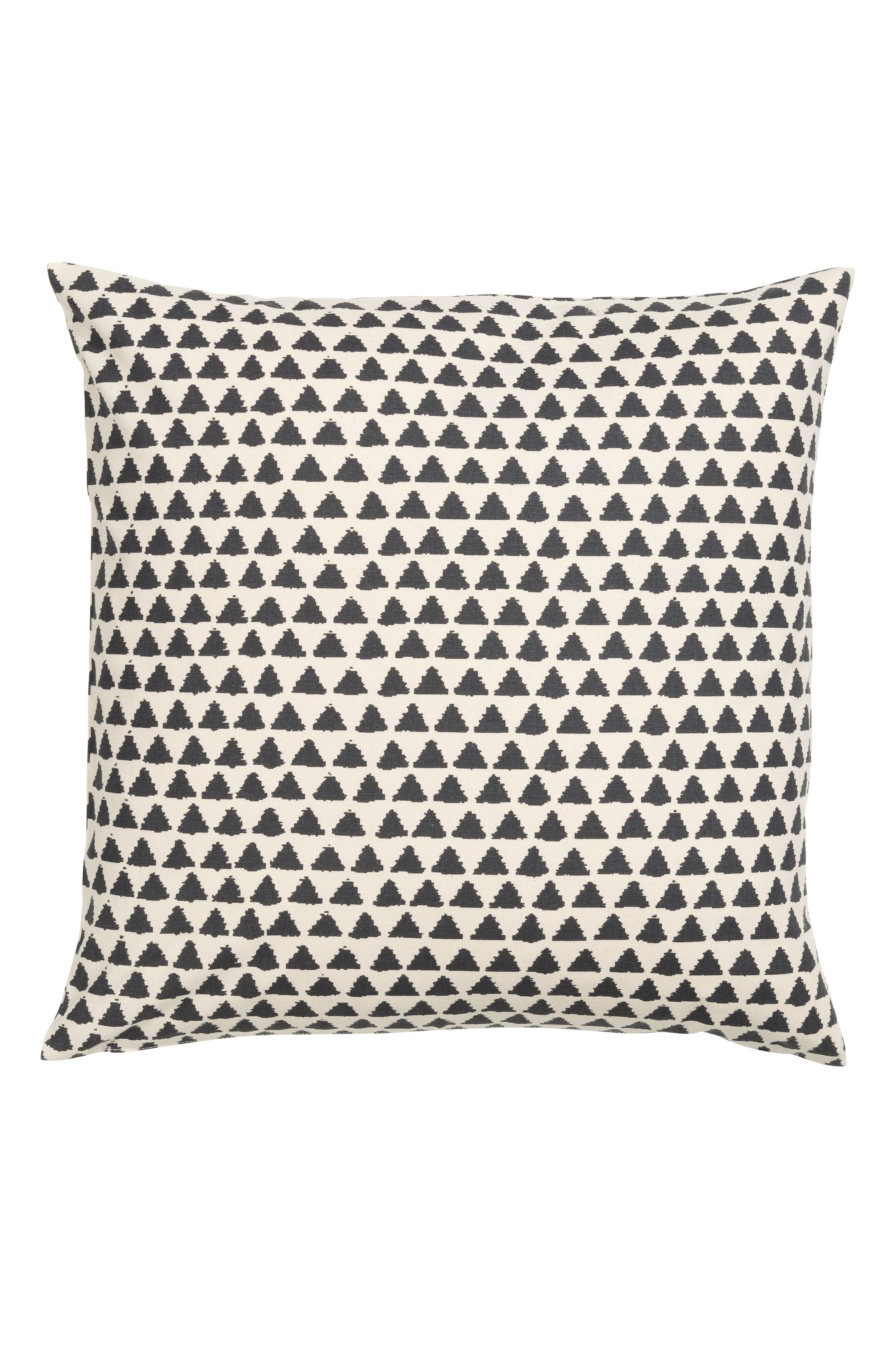 View larger image: Patterned cushion cover - Natural white/Anthracite grey - Home All | H&M GB 1
