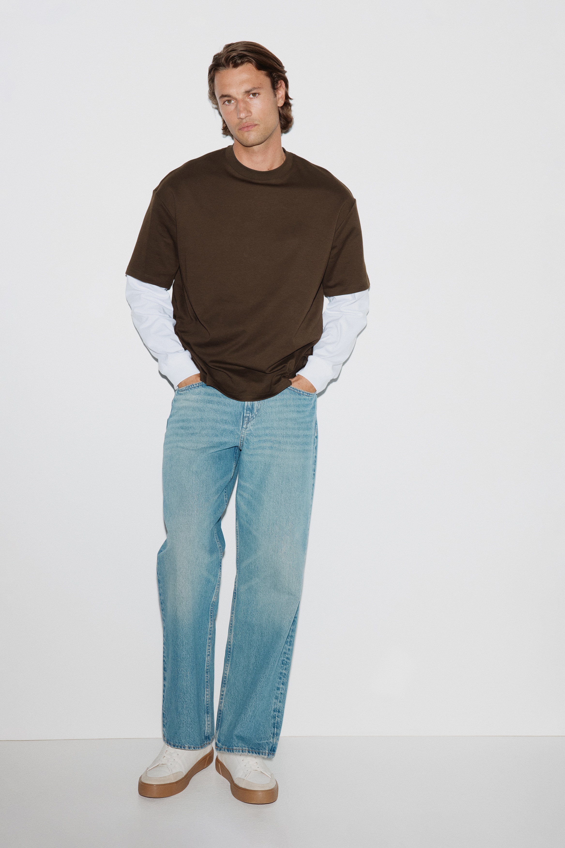 H & M - Cooling Relaxed Fit Tシャツ - グリーン