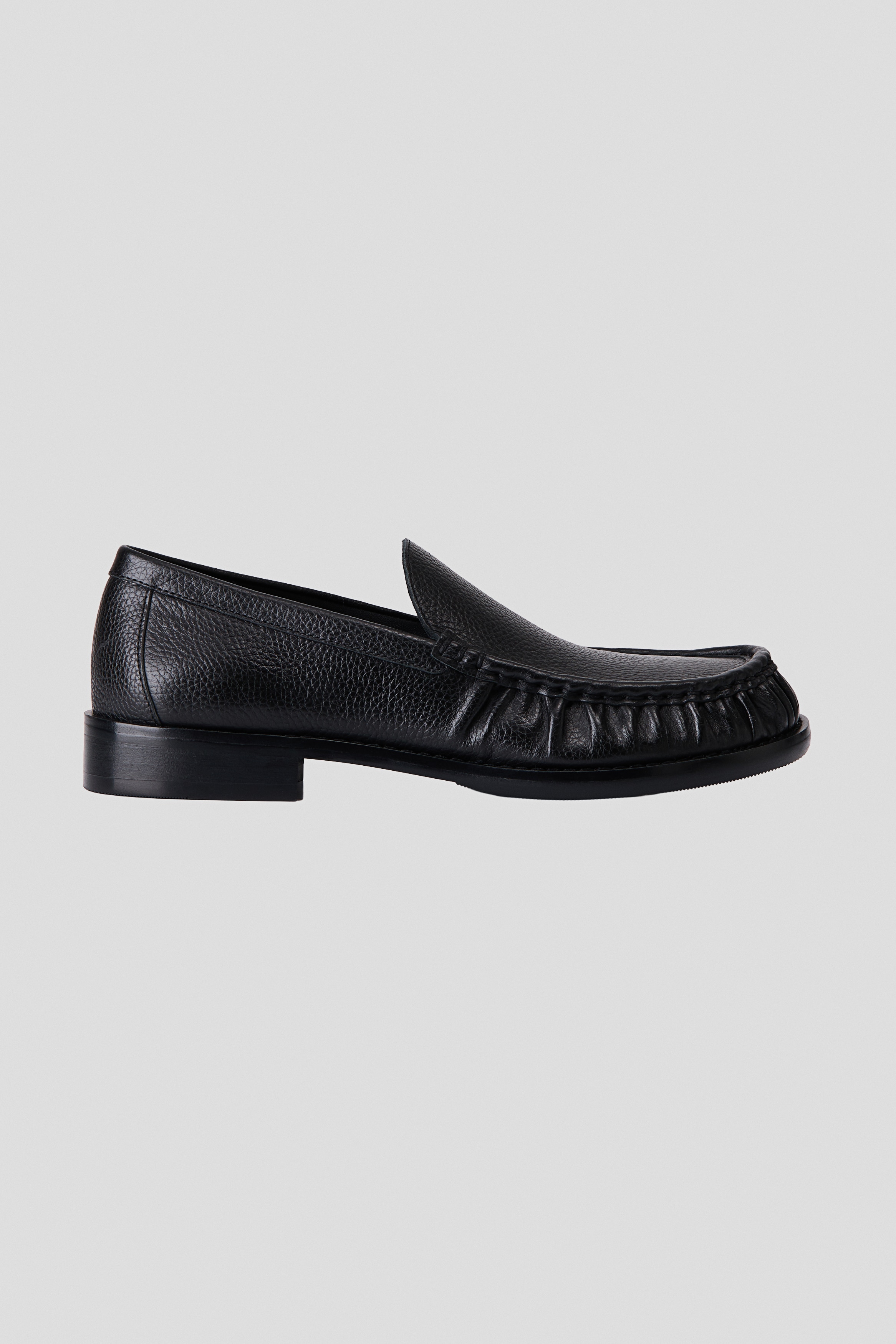 Mocasines de piel - Negro