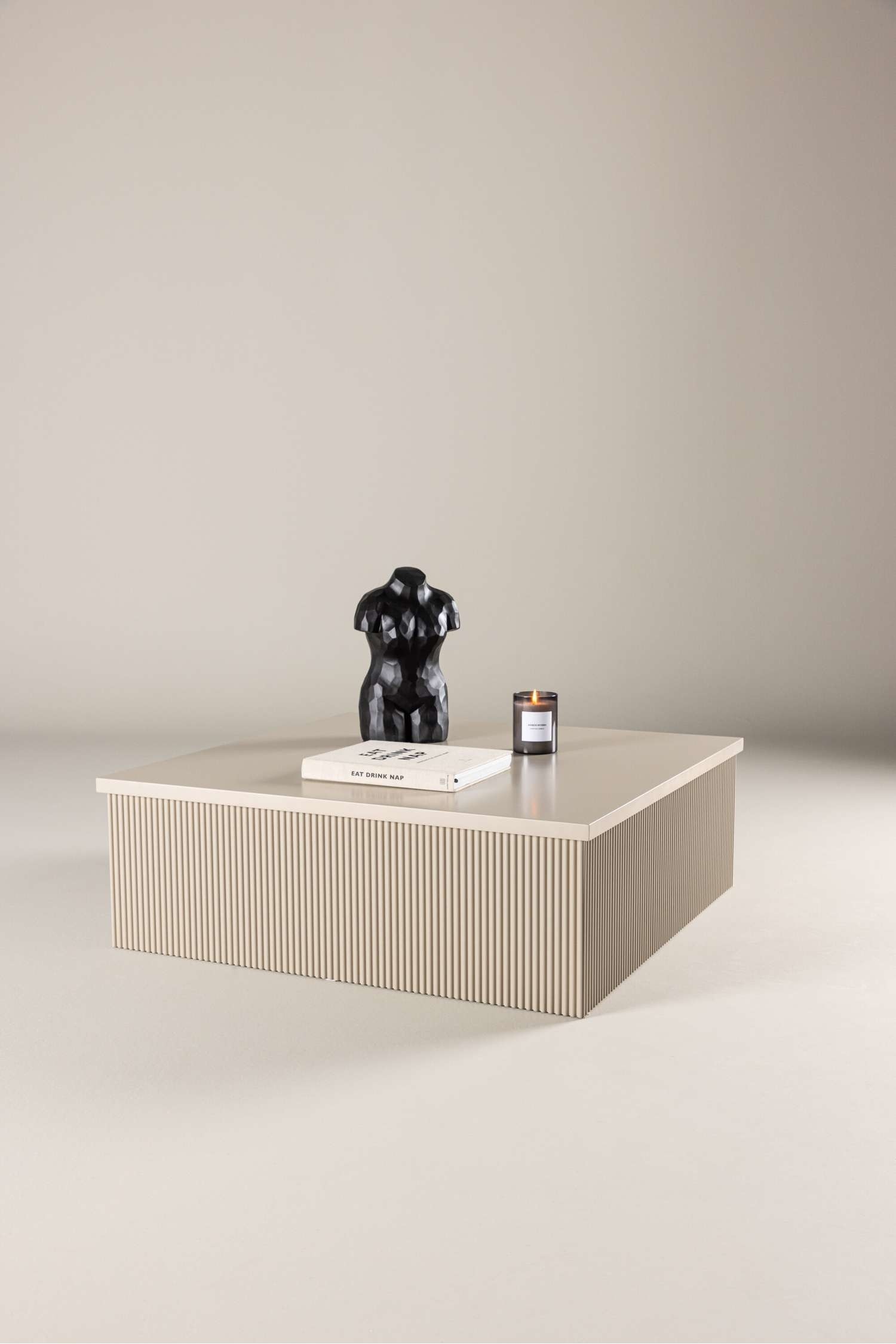 Lenox Sofa Table - Mdf, Beige