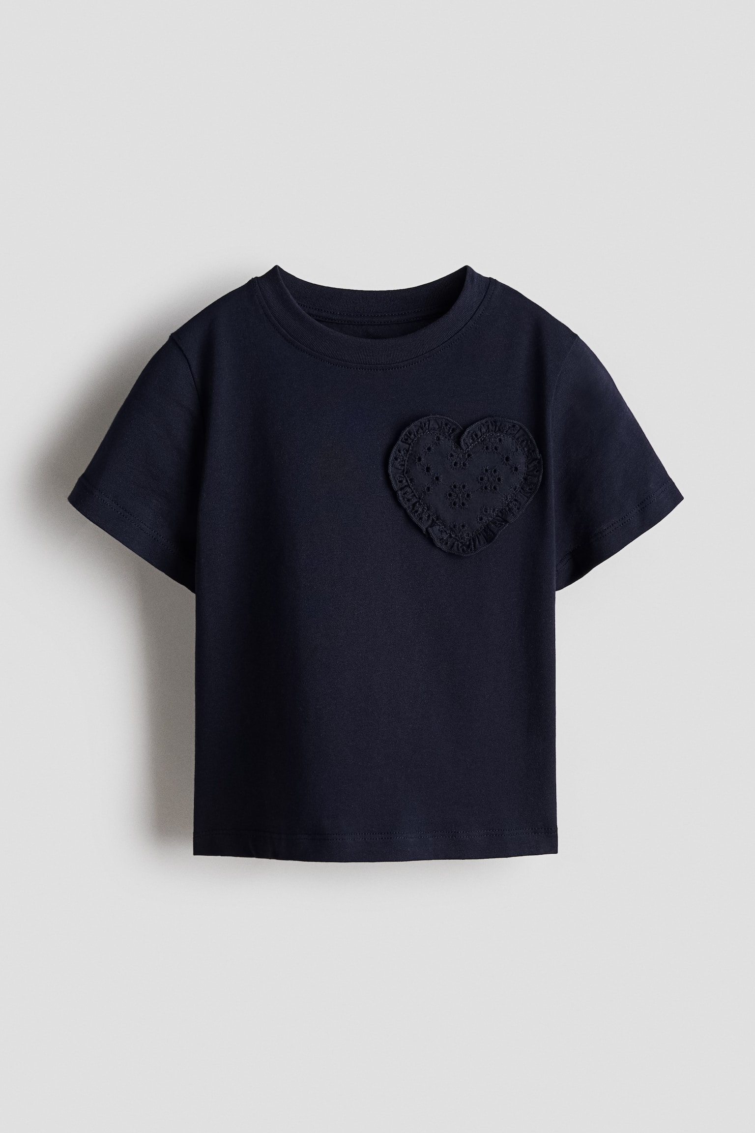 Motif Detaylı Tişört - Lacivert/Krem/Ciao/Açık pembe/Kirazlar/Pembe/Çilek/Beyaz/Çilekler/Beyaz/Çiçekler/Krem/Leopar desenli/Açık pembe/Kalpler