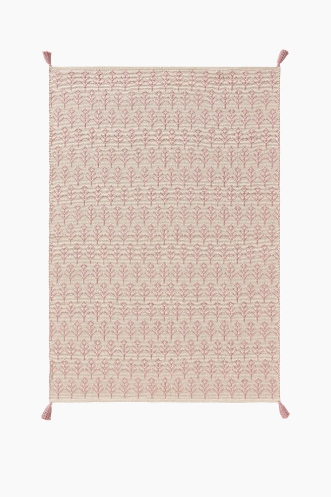 Tapis Pour Enfants Lavable Elli - Rose/Jaune - 1