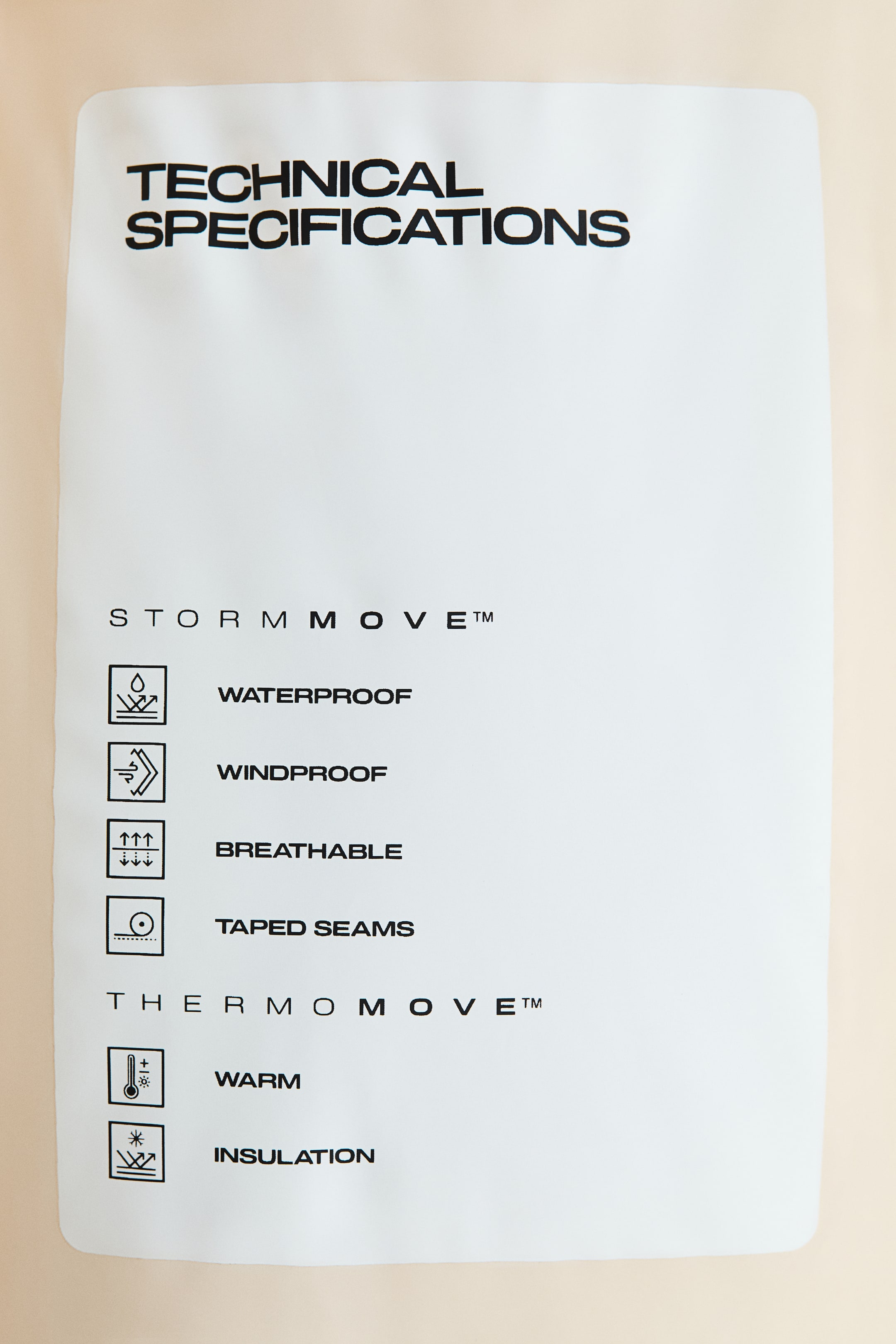 View larger image: Ski suit with ThermoMove™ - Cream - Ladies | H&M GB 11