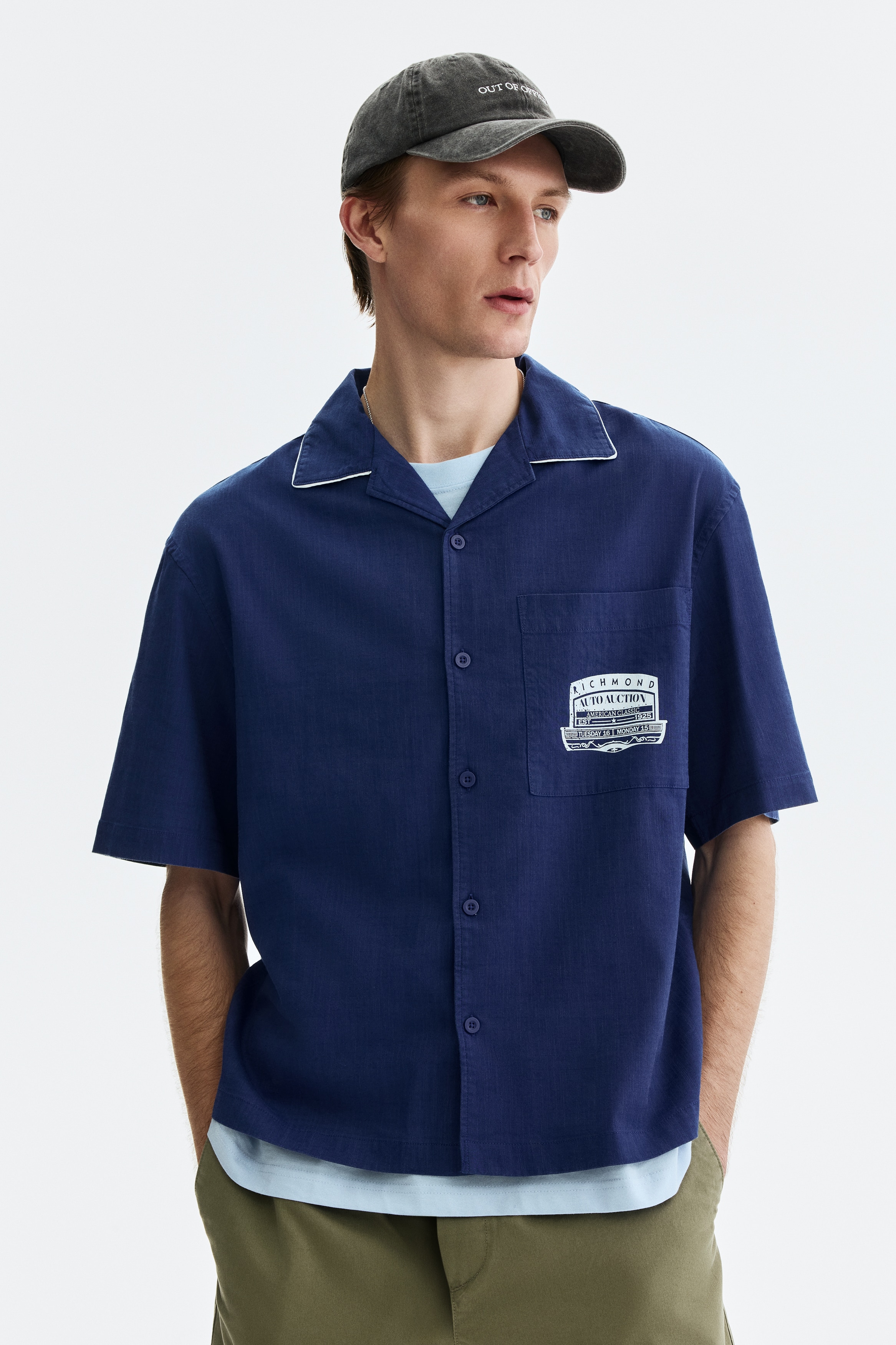 Relaxed-Fit Printed Shirt