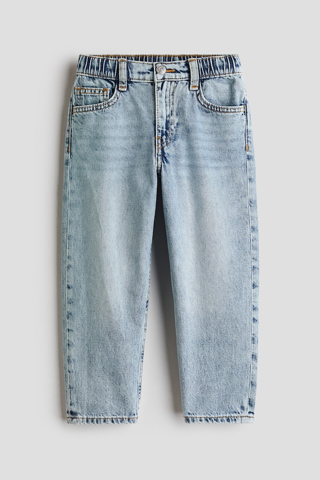 Loose Fit Jeans - Helles Denimblau/Helles Denimblau/Helles Denimgrau/Dunkles Denimblau/Dunkles Denimblau/Dunkles Denimblau/Denimblau - 1