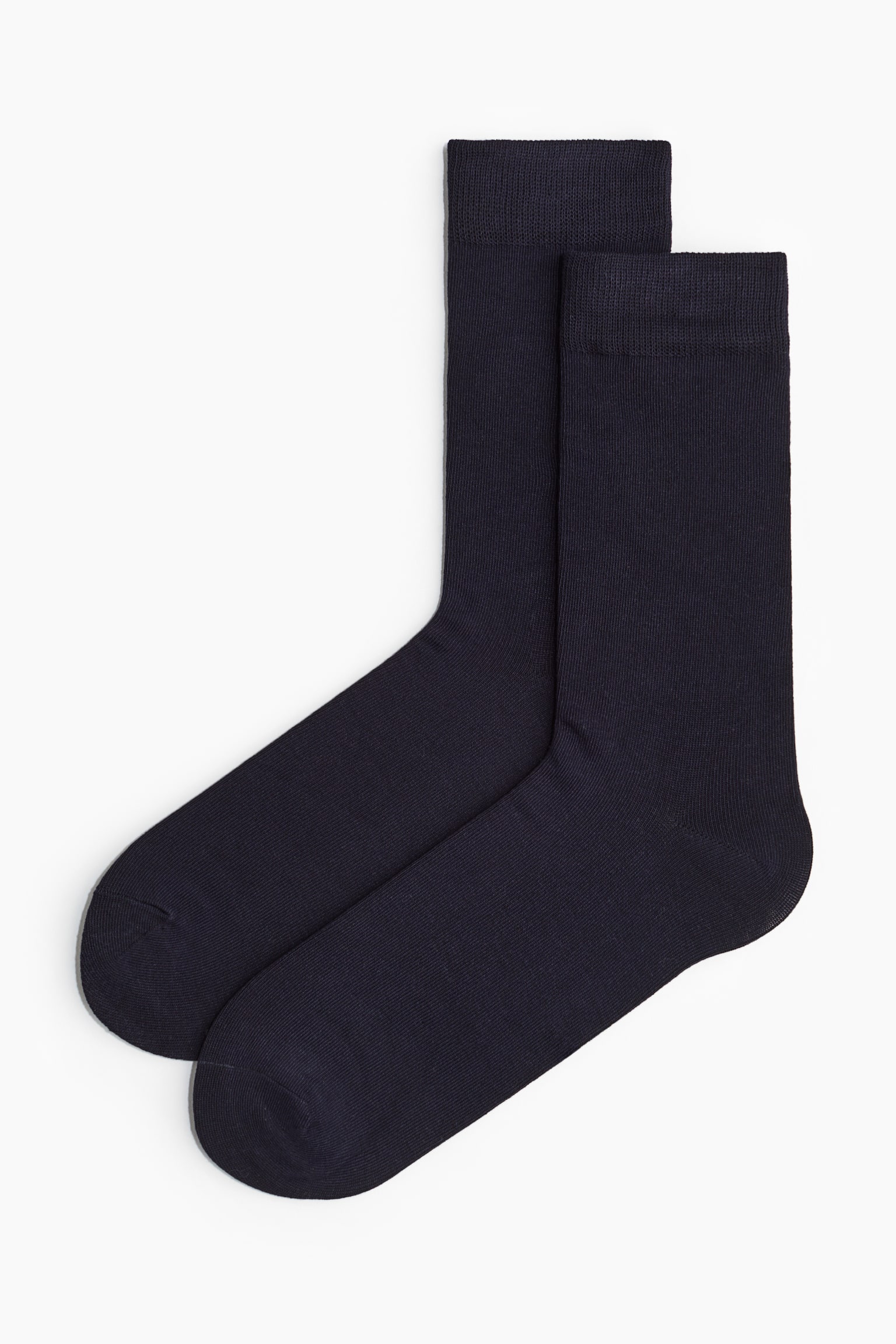 Bamboo-blend socks - Navy blue/Forest green/Dark grey marl/Black/Light grey marl/Cream/Beige/Sky blue/Burgundy - 1