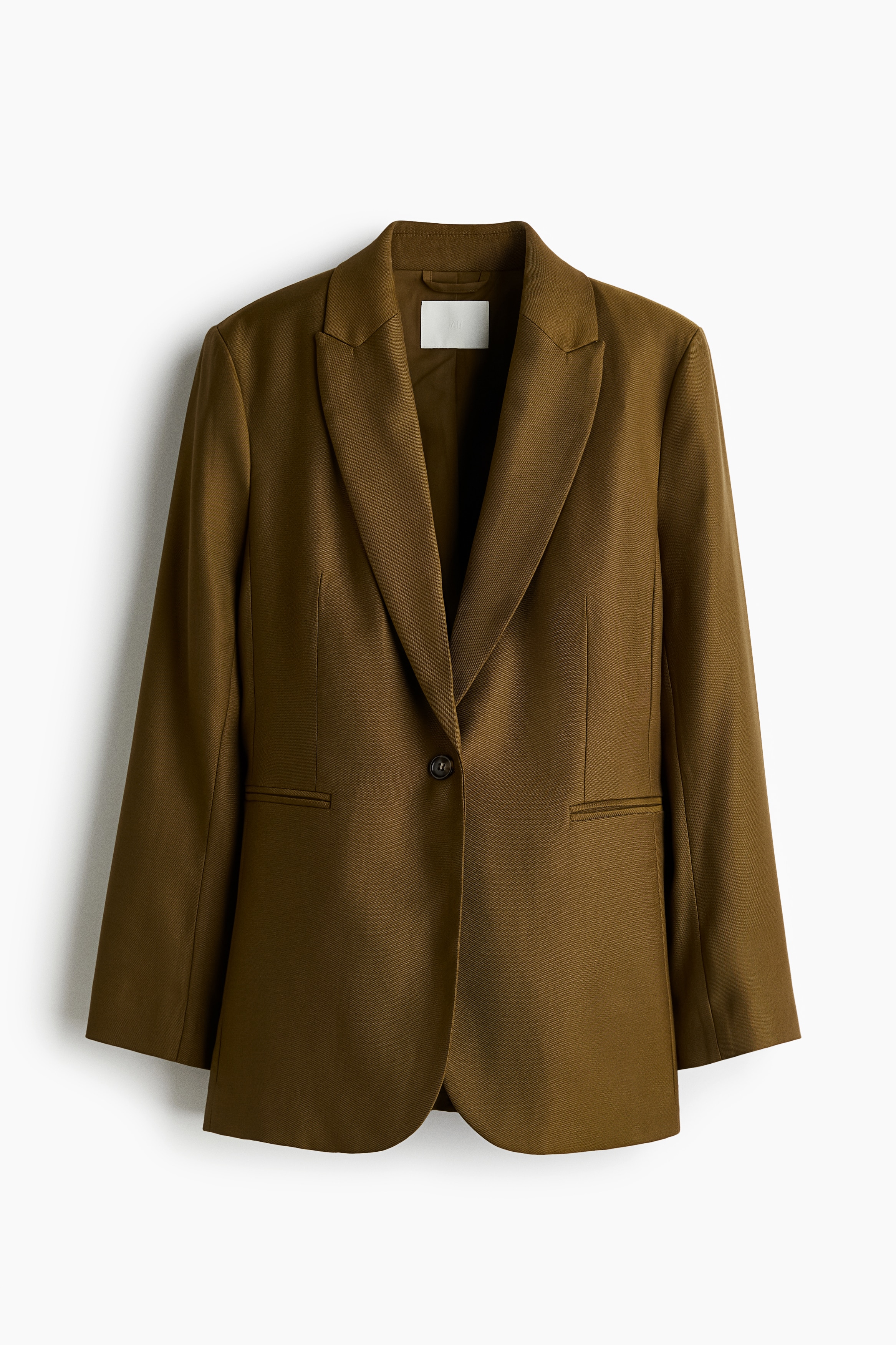 H & M - Einreihiger Blazer - Grün - Damen