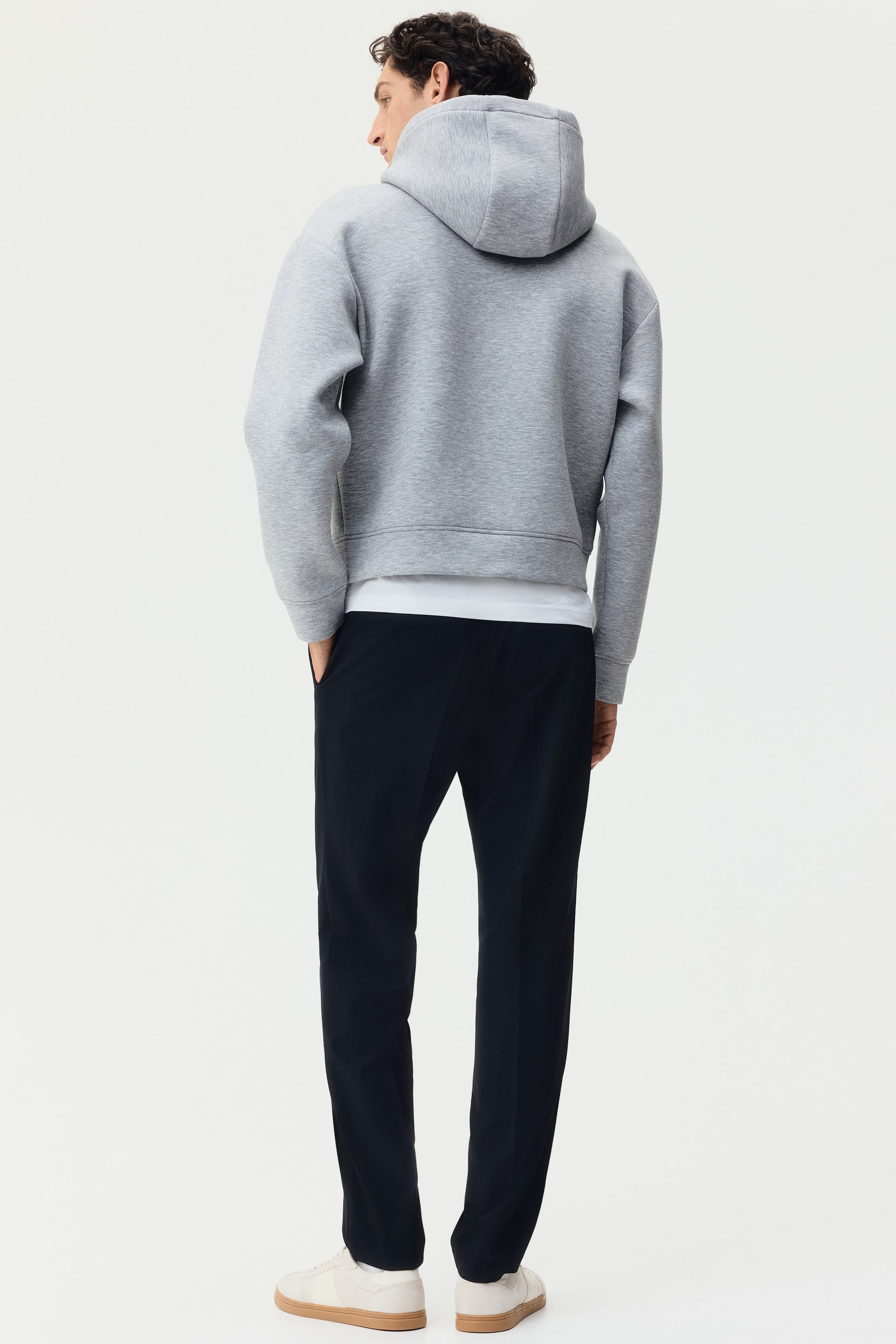 Agrandir l'image: Pantalon jogger de costume Slim Fit - Bleu foncé - HOMME | H&M CH 4