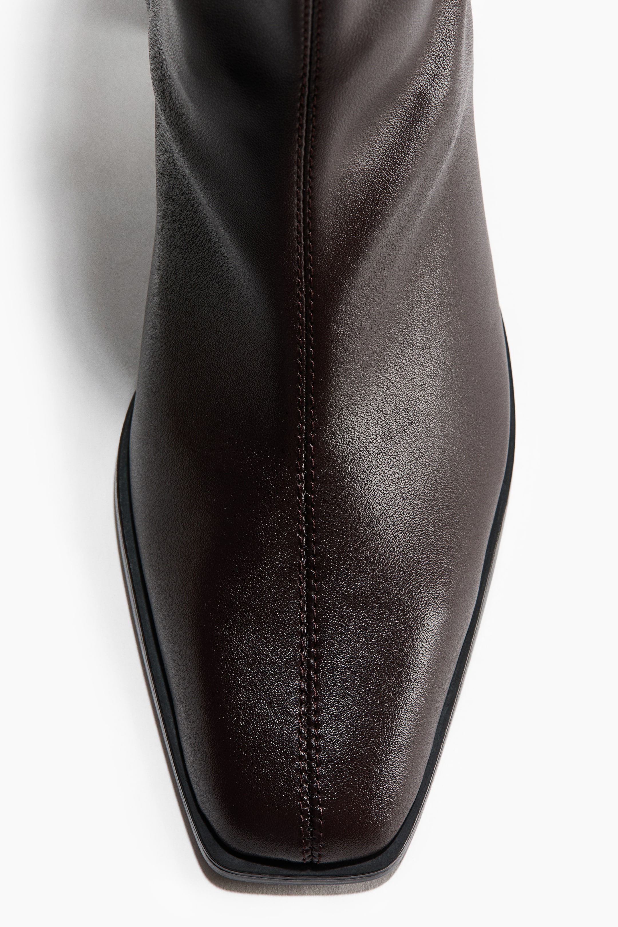 Women's Dark brown Heeled ankle boots | H&M GB