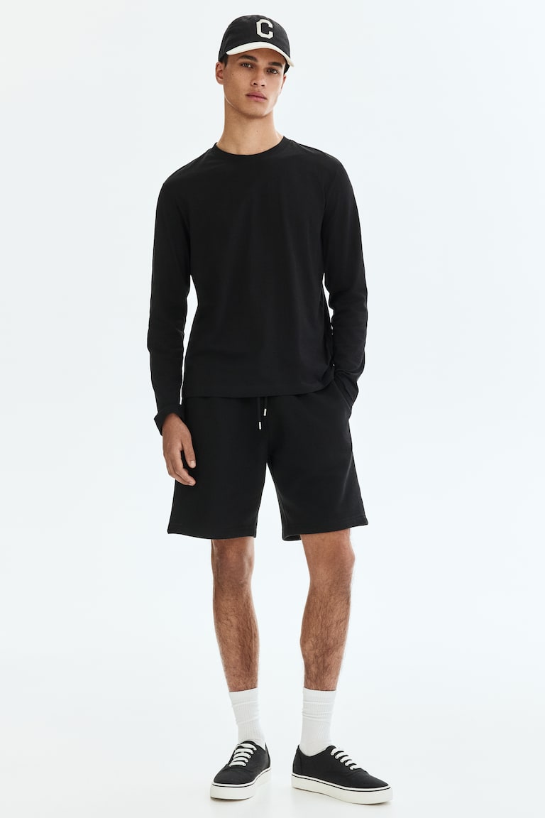 Šorts od duks materijala Regular Fit