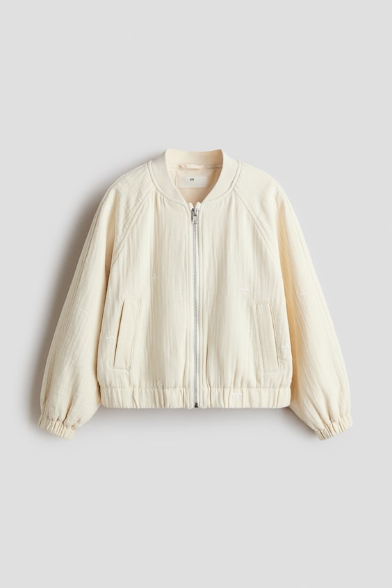 Детские куртки H&M Cotton Bomber Jacket