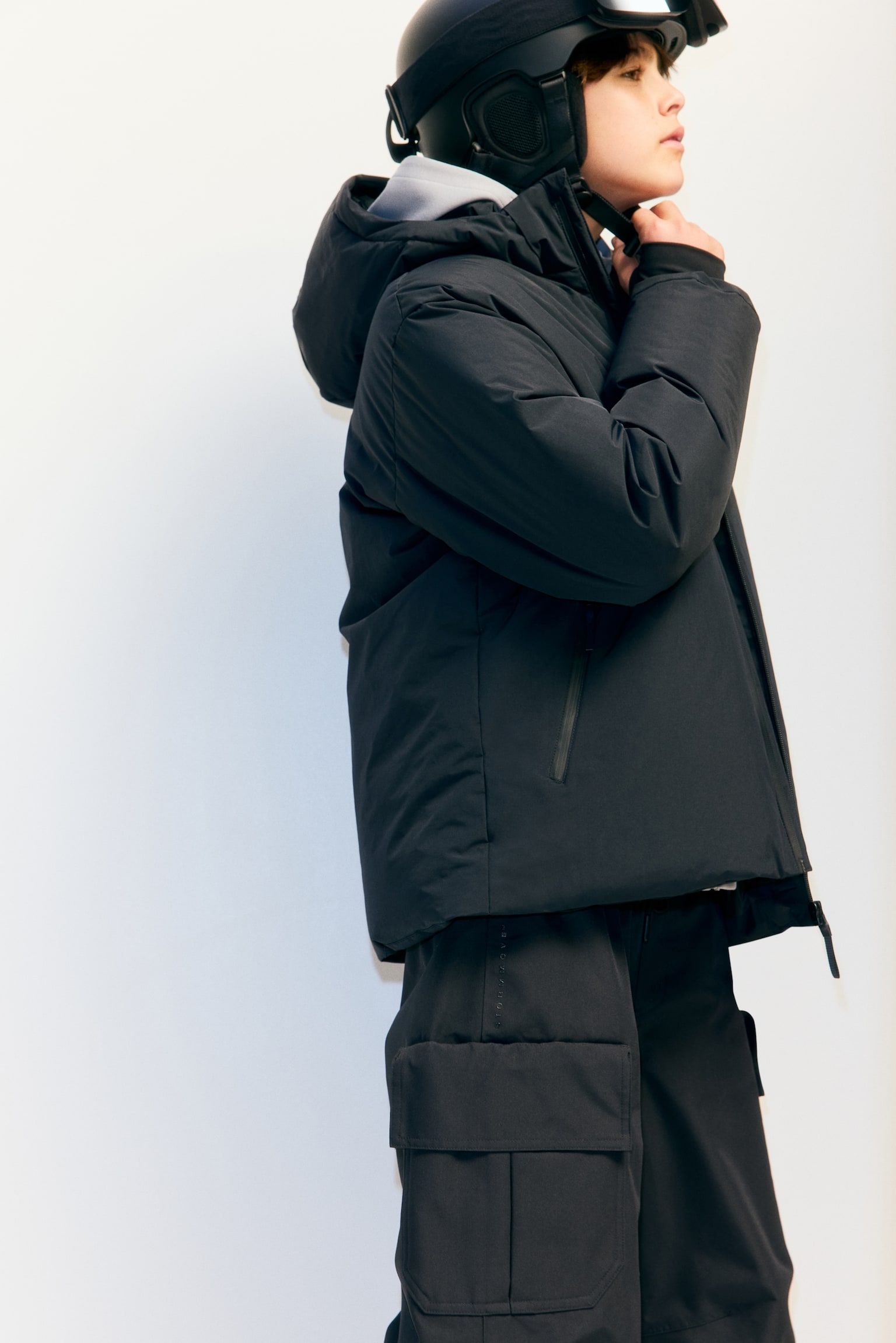 Ski trousers with StormMove™ - Black/Dusty beige - 5